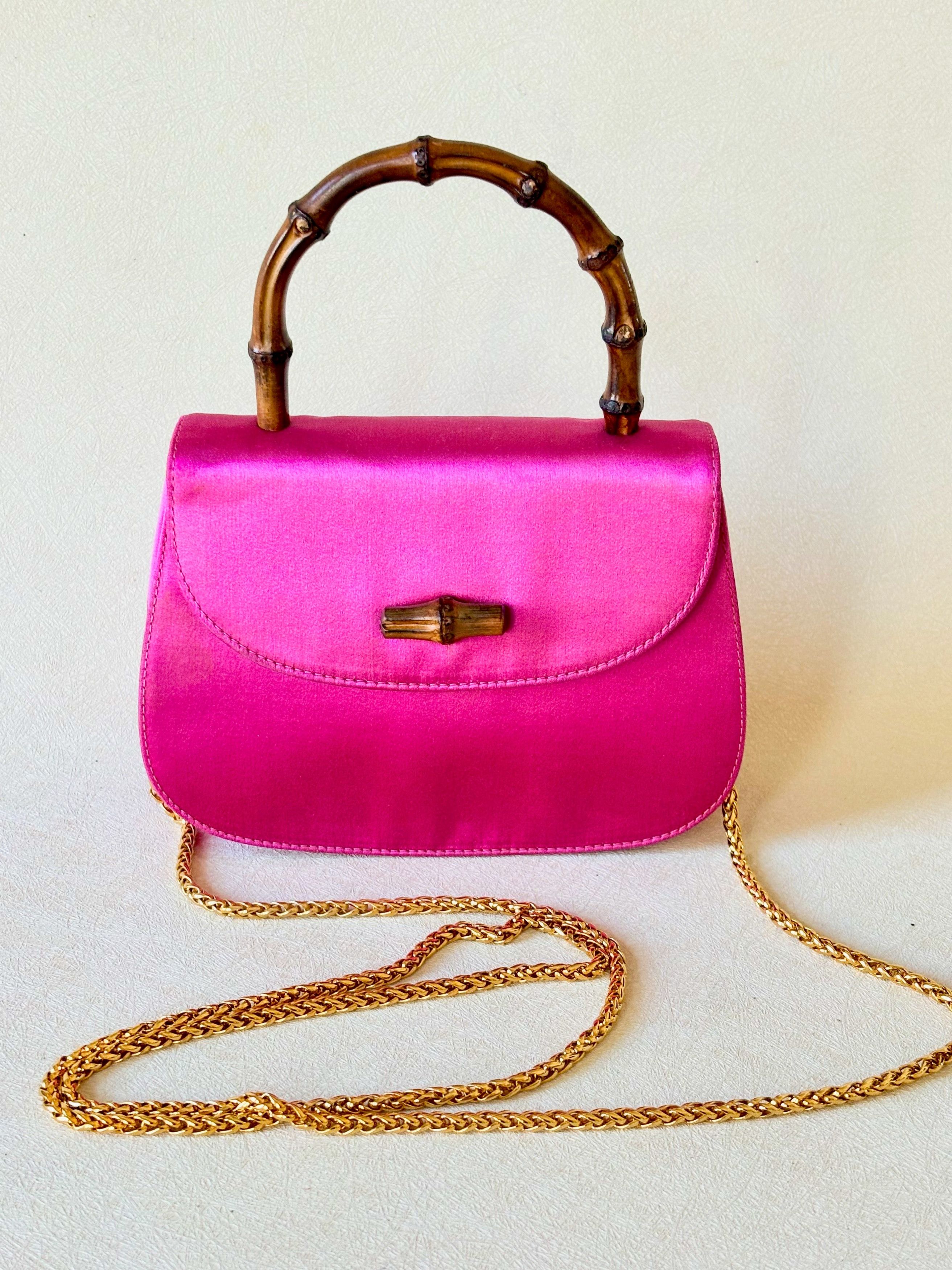 Gucci Mini-Sac Bambou Satin Size ONE SIZE - 2 Thumbnail