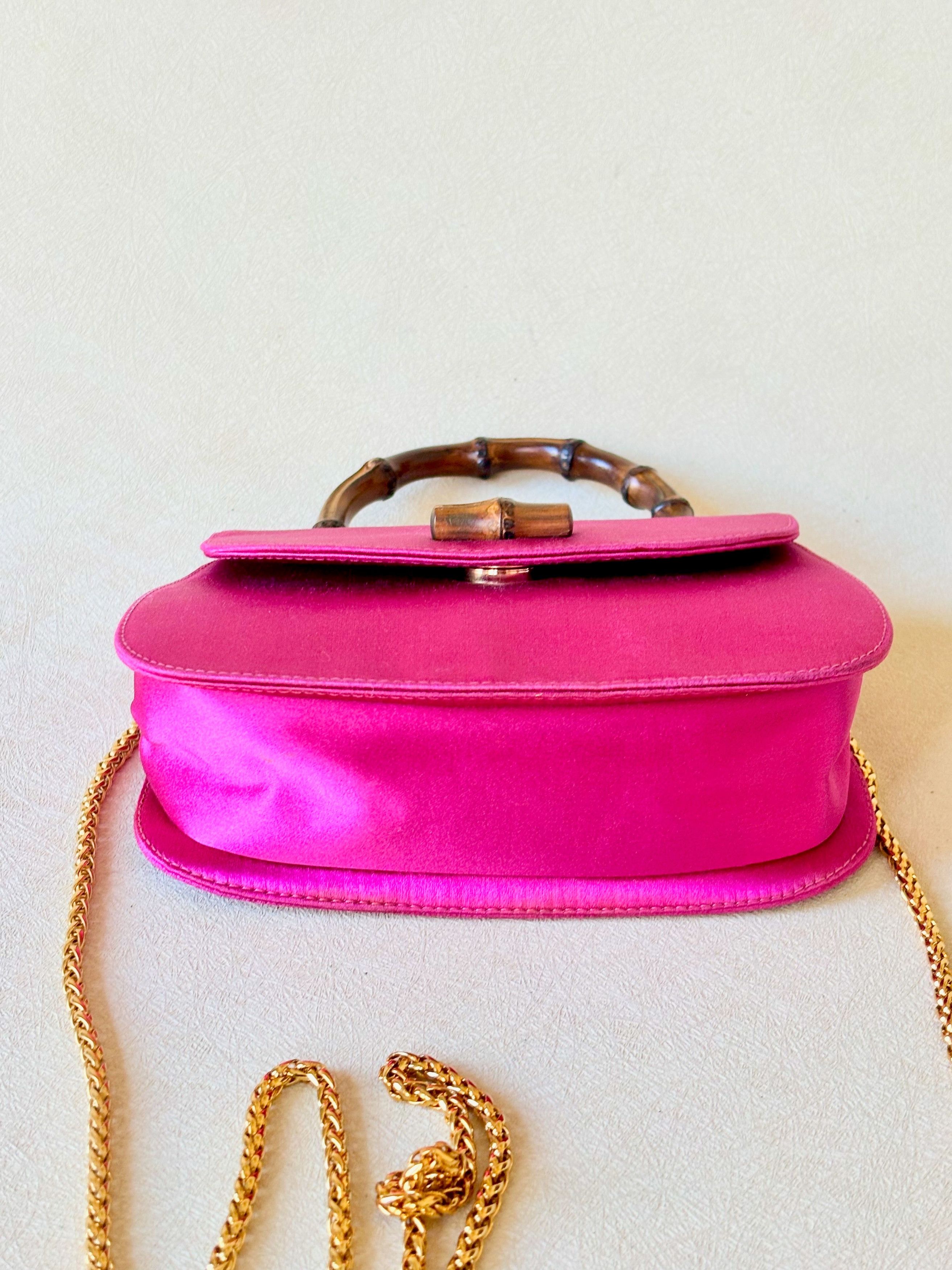 Gucci Mini-Sac Bambou Satin Size ONE SIZE - 6 Thumbnail