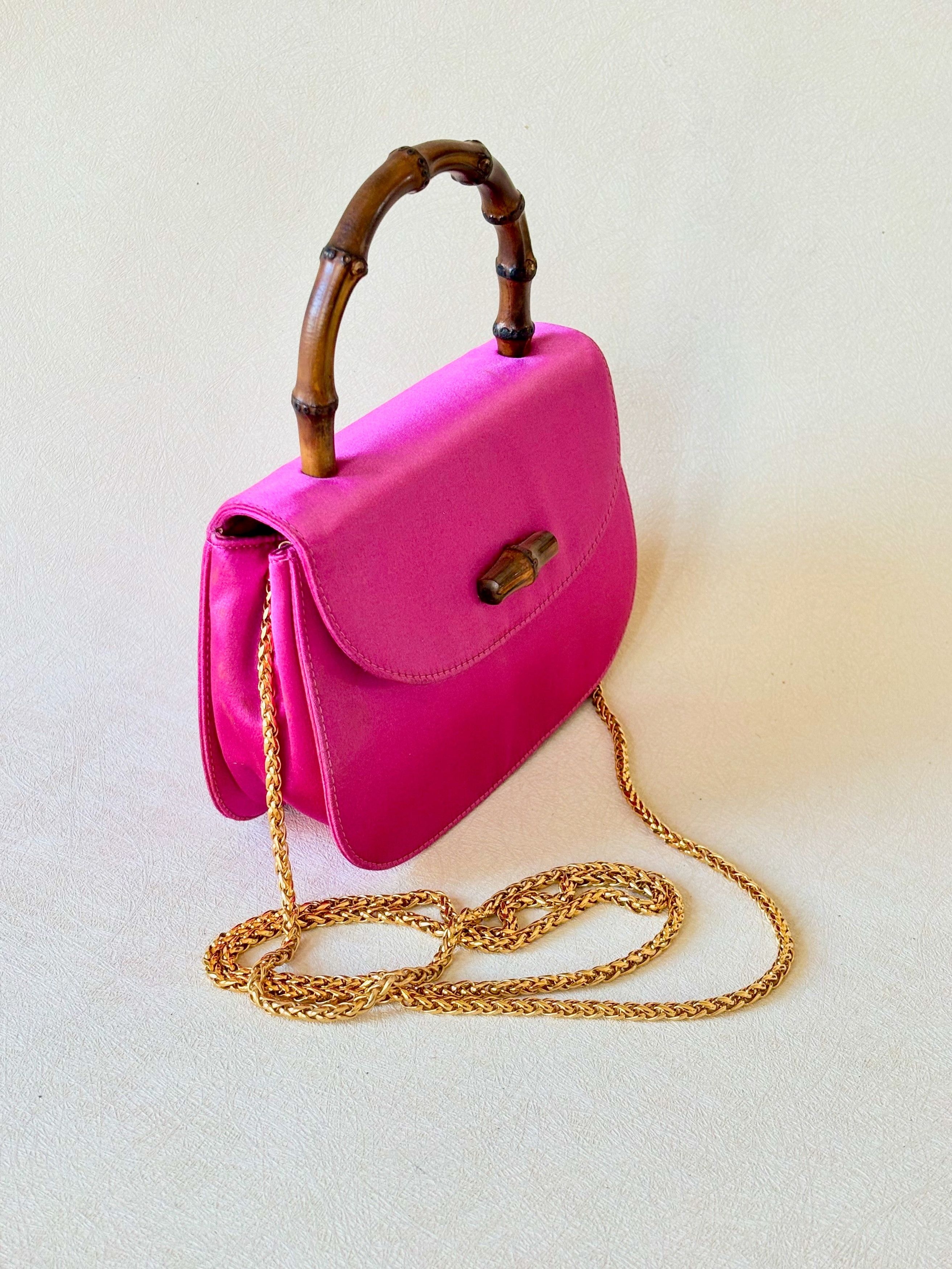 Gucci Mini-Sac Bambou Satin Size ONE SIZE - 4 Thumbnail