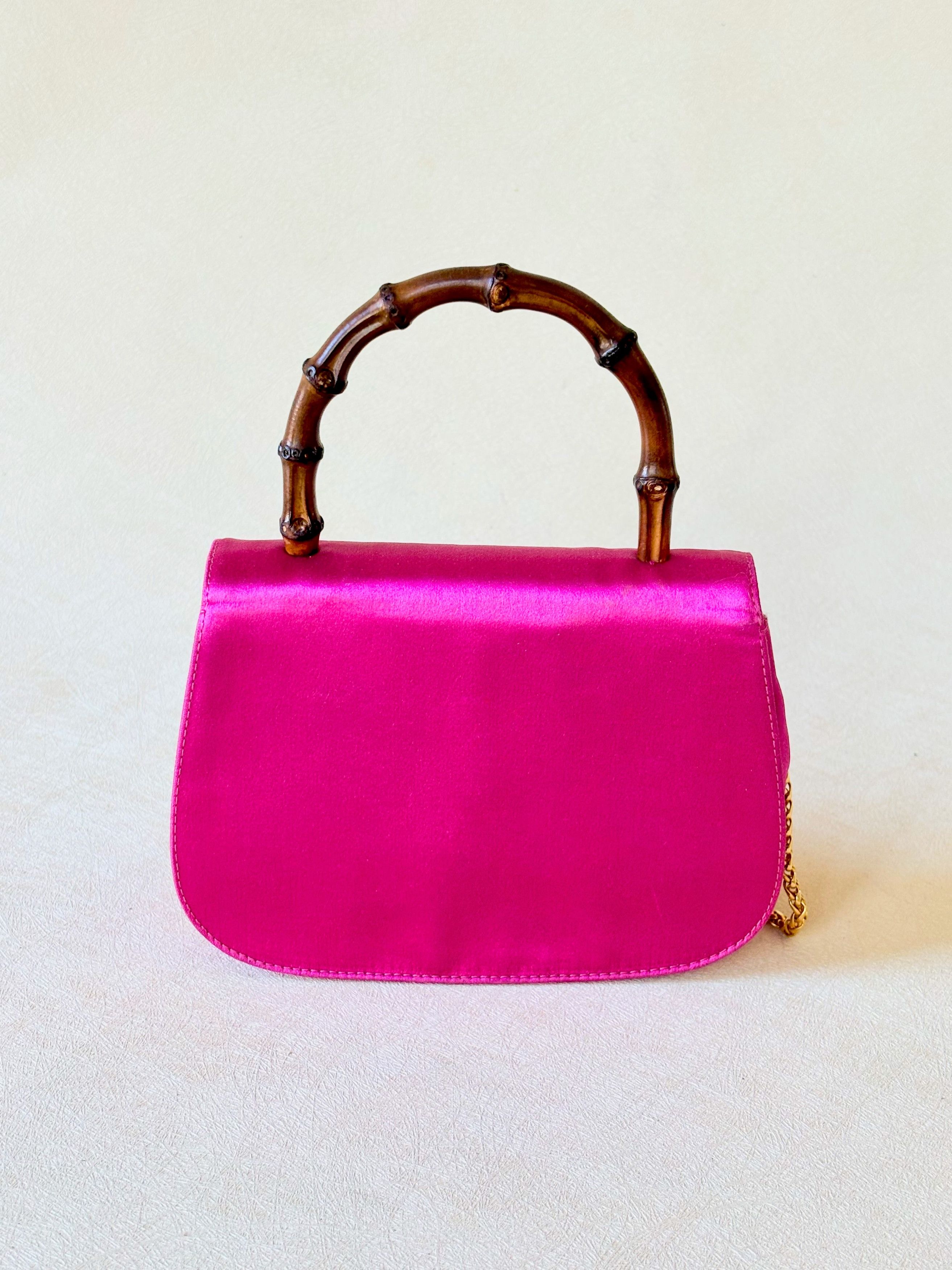 Gucci Mini-Sac Bambou Satin Size ONE SIZE - 5 Thumbnail