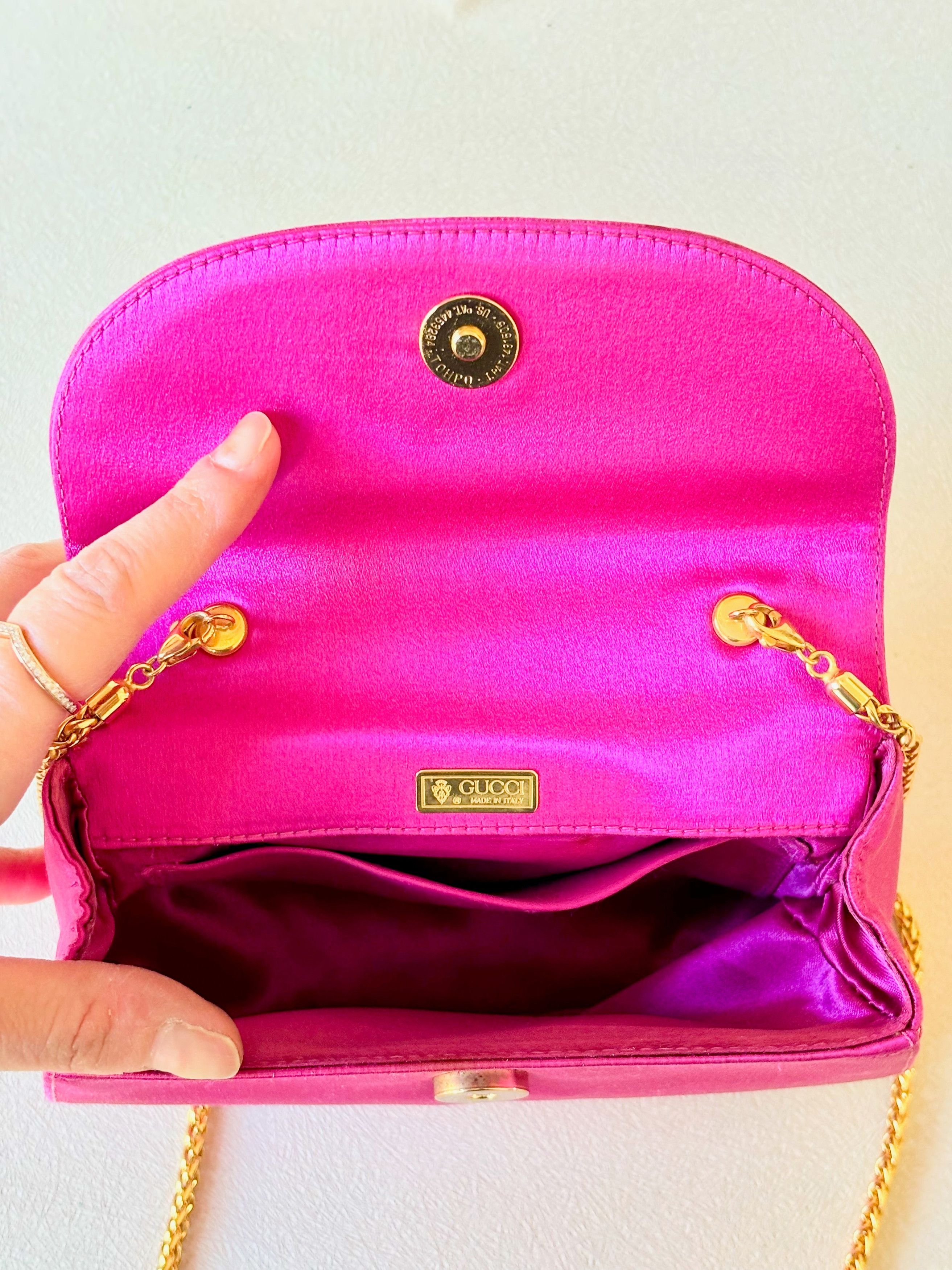 Gucci Mini-Sac Bambou Satin Size ONE SIZE - 7 Thumbnail