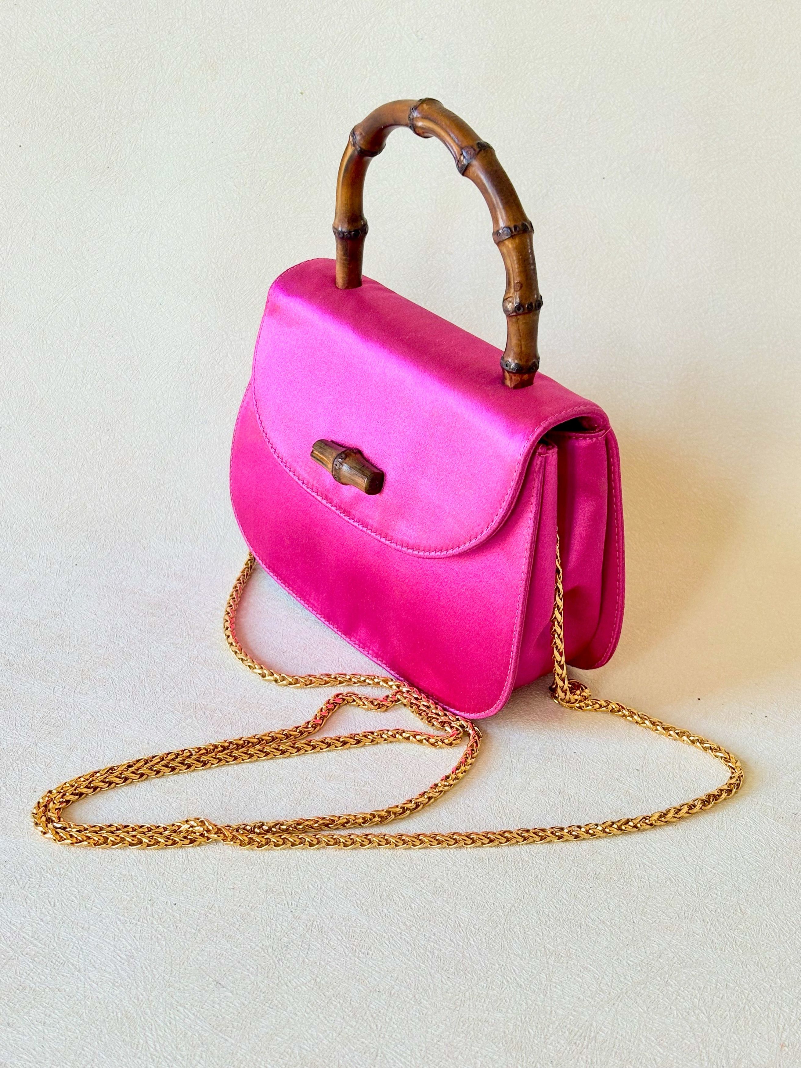 Gucci Mini-Sac Bambou Satin Size ONE SIZE - 3 Thumbnail