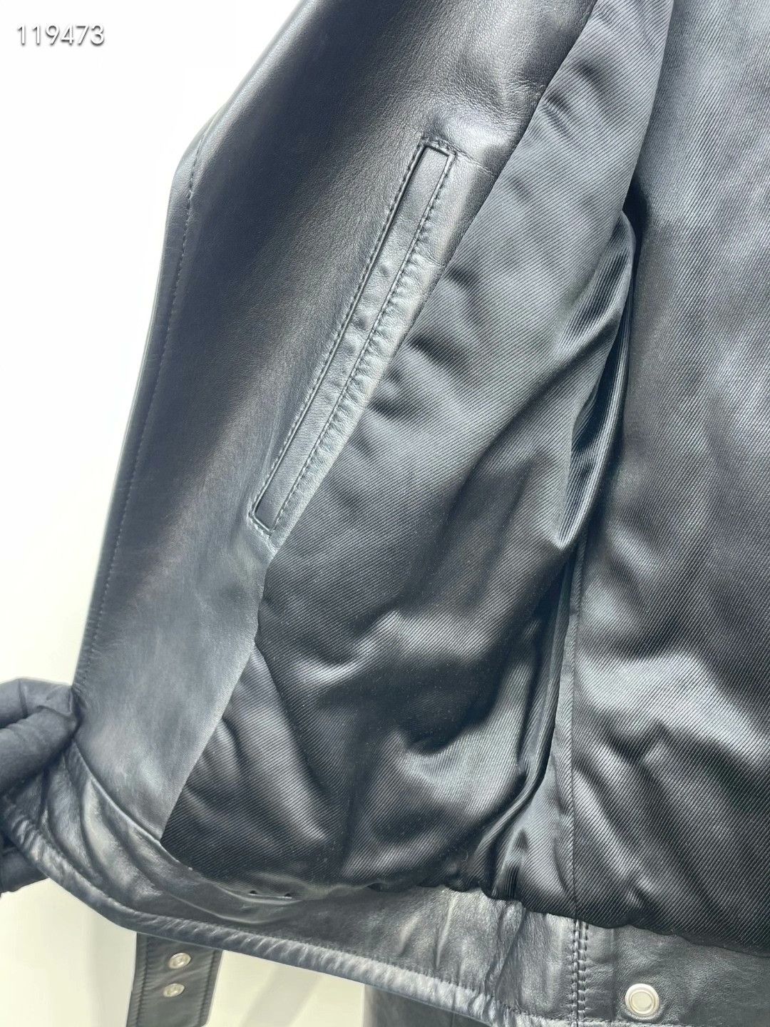 Saint Laurent Paris YSL Saint Laurent Black Biker Leather Jacket Size XS / US 0-2 / IT 36-38 - 5 Thumbnail