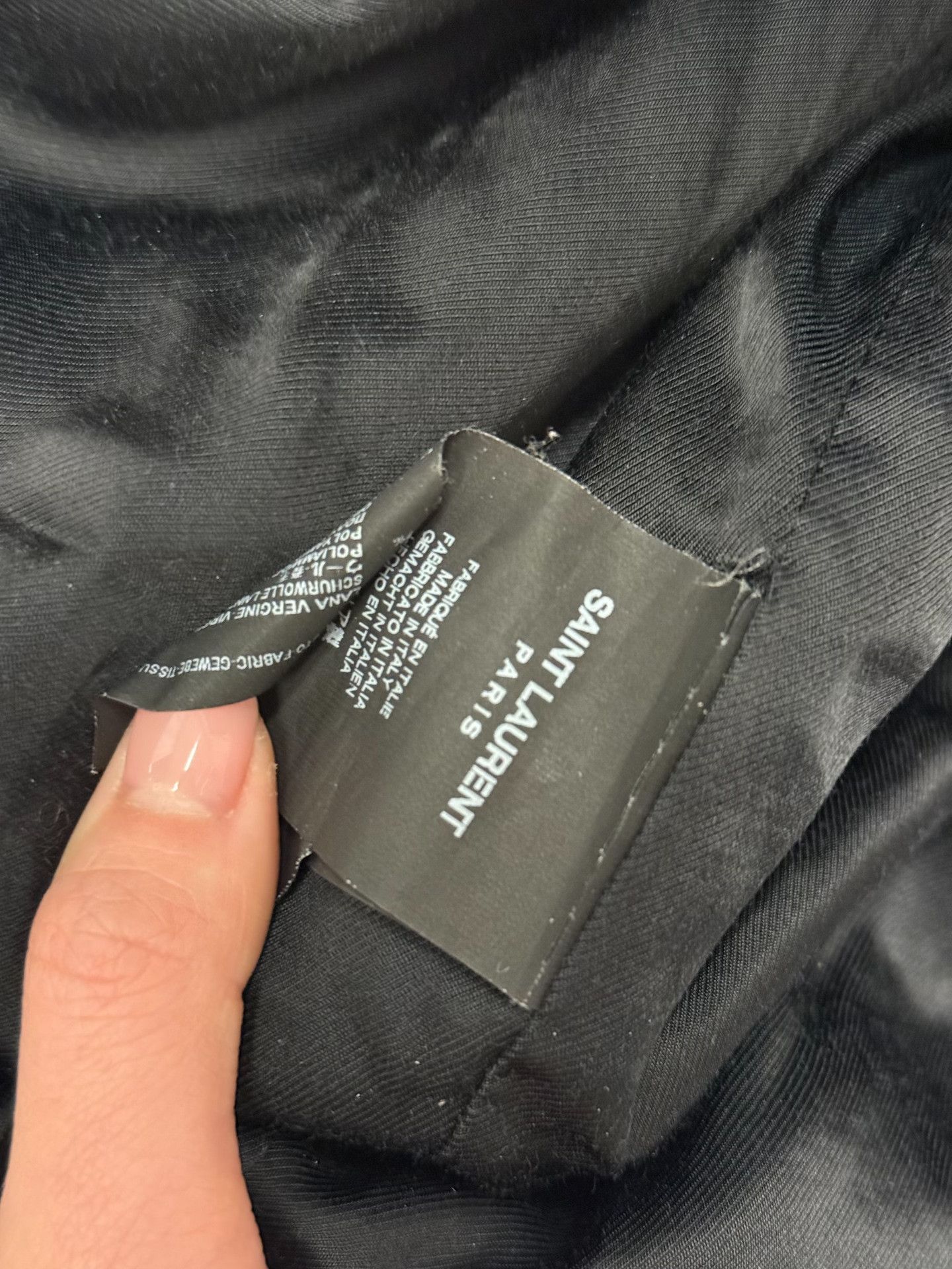 Saint Laurent Paris Saint Laurent Black White Varsity Jacket Size US M / EU 48-50 / 2 - 4 Thumbnail