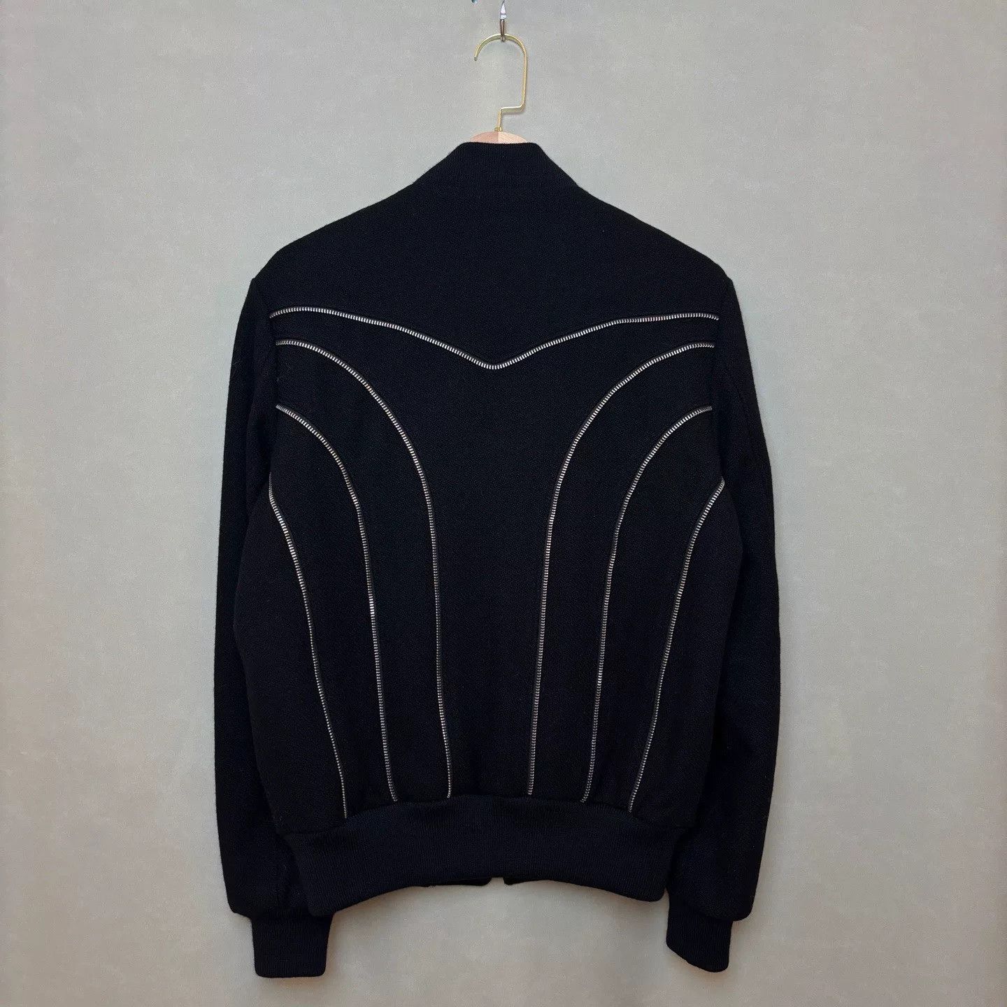 Saint Laurent Paris Saint Laurent Striped Bomber Jacket Size US S / EU 44-46 / 1 - 2 Thumbnail