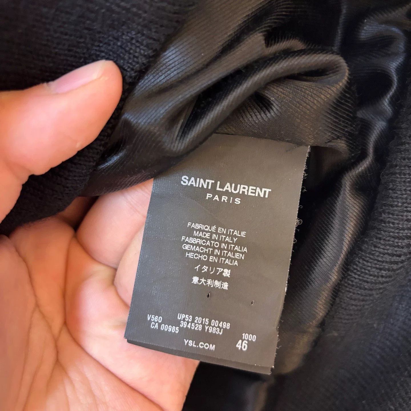 Saint Laurent Paris Saint Laurent Striped Bomber Jacket Size US S / EU 44-46 / 1 - 4 Thumbnail