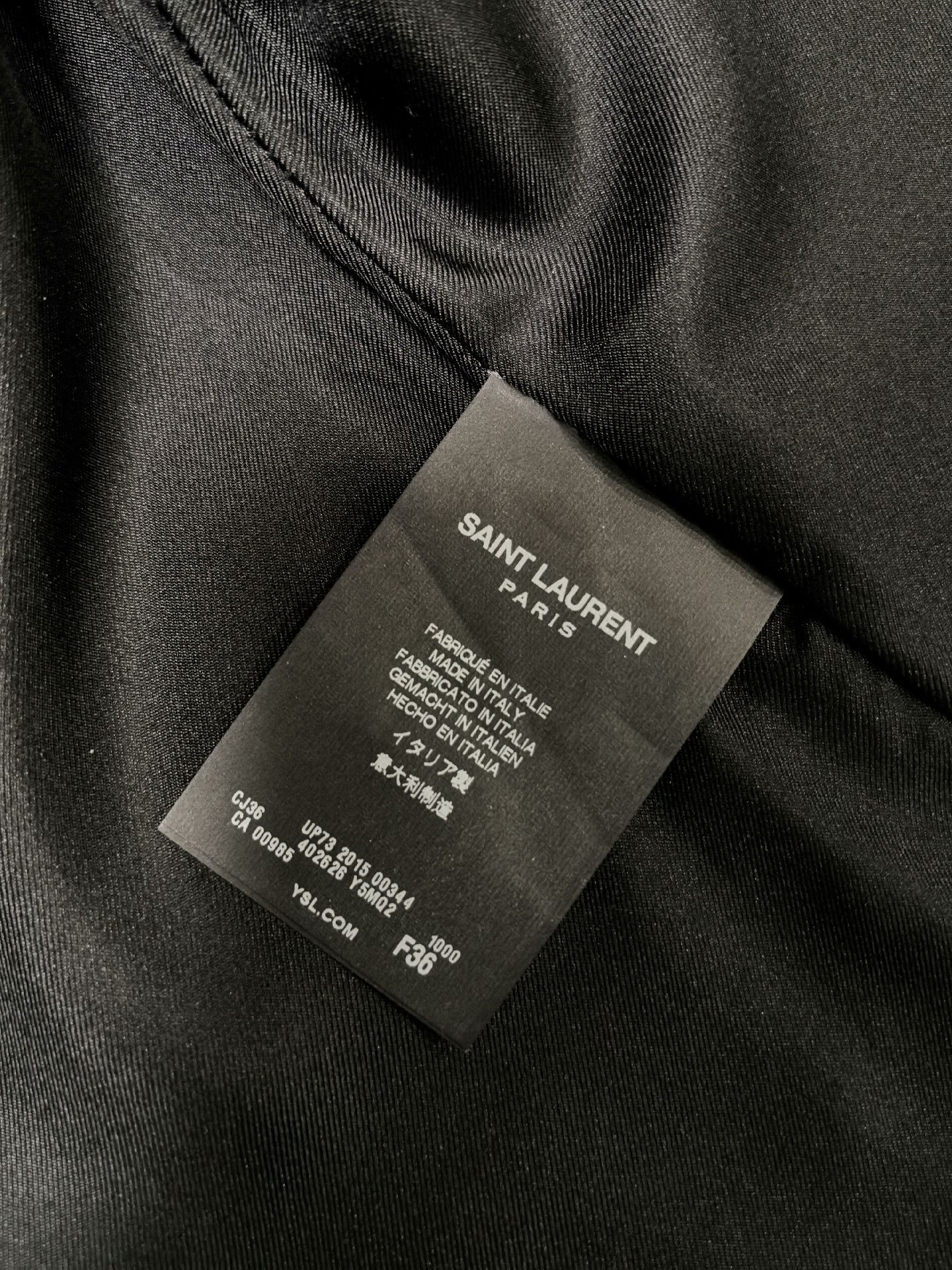 Saint Laurent Paris Saint Laurent Lambskin Showpiece Dress Size XS / US 0-2 / IT 36-38 - 8 Thumbnail