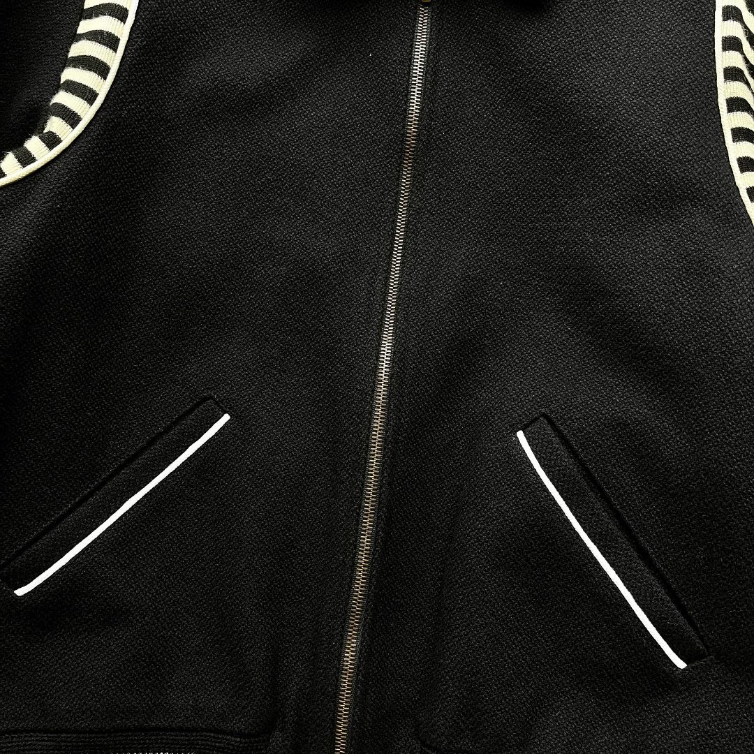 Saint Laurent Paris Saint Laurent Striped Zip Baseball Jacket Size US M / EU 48-50 / 2 - 4 Thumbnail