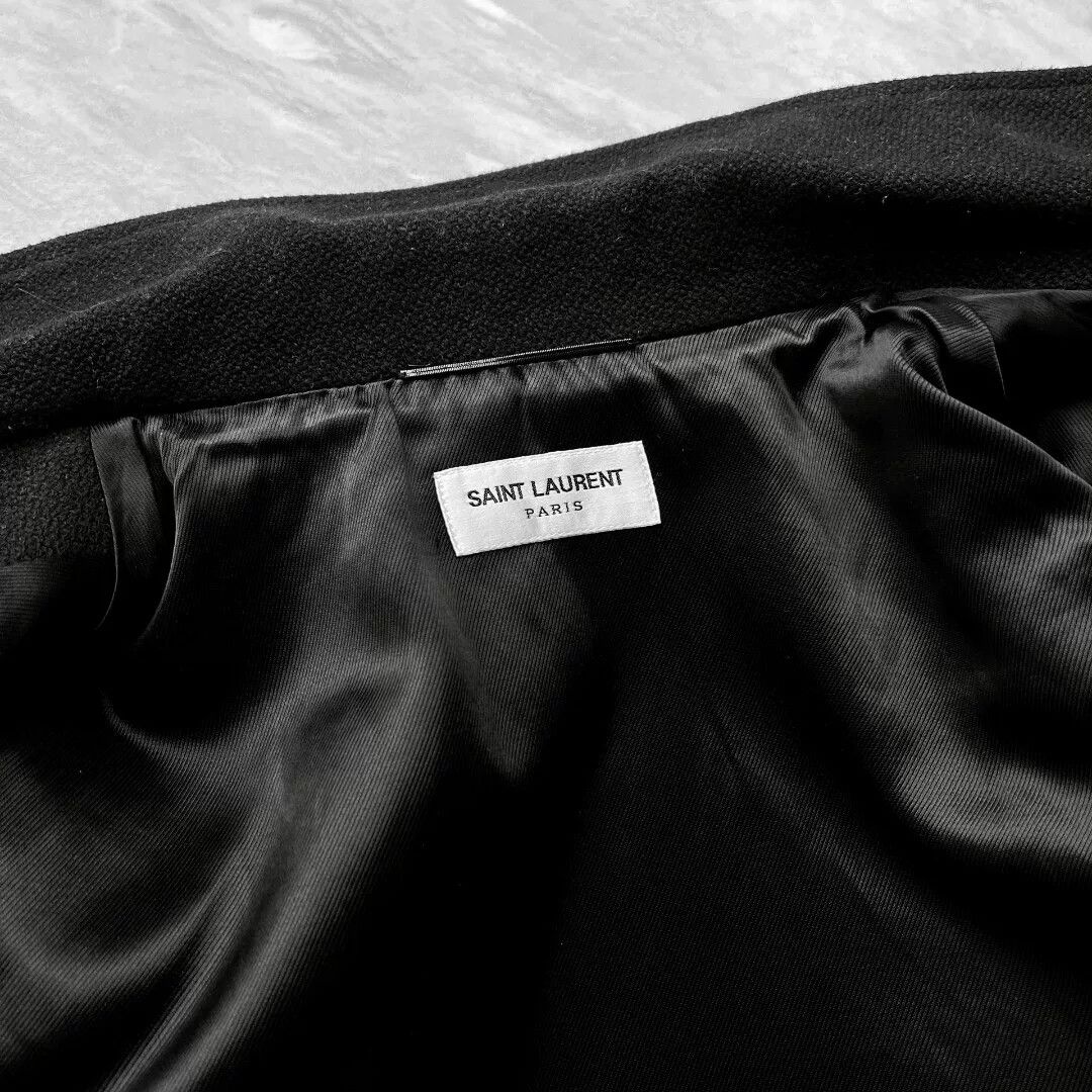 Saint Laurent Paris Saint Laurent Striped Zip Baseball Jacket Size US M / EU 48-50 / 2 - 6 Thumbnail