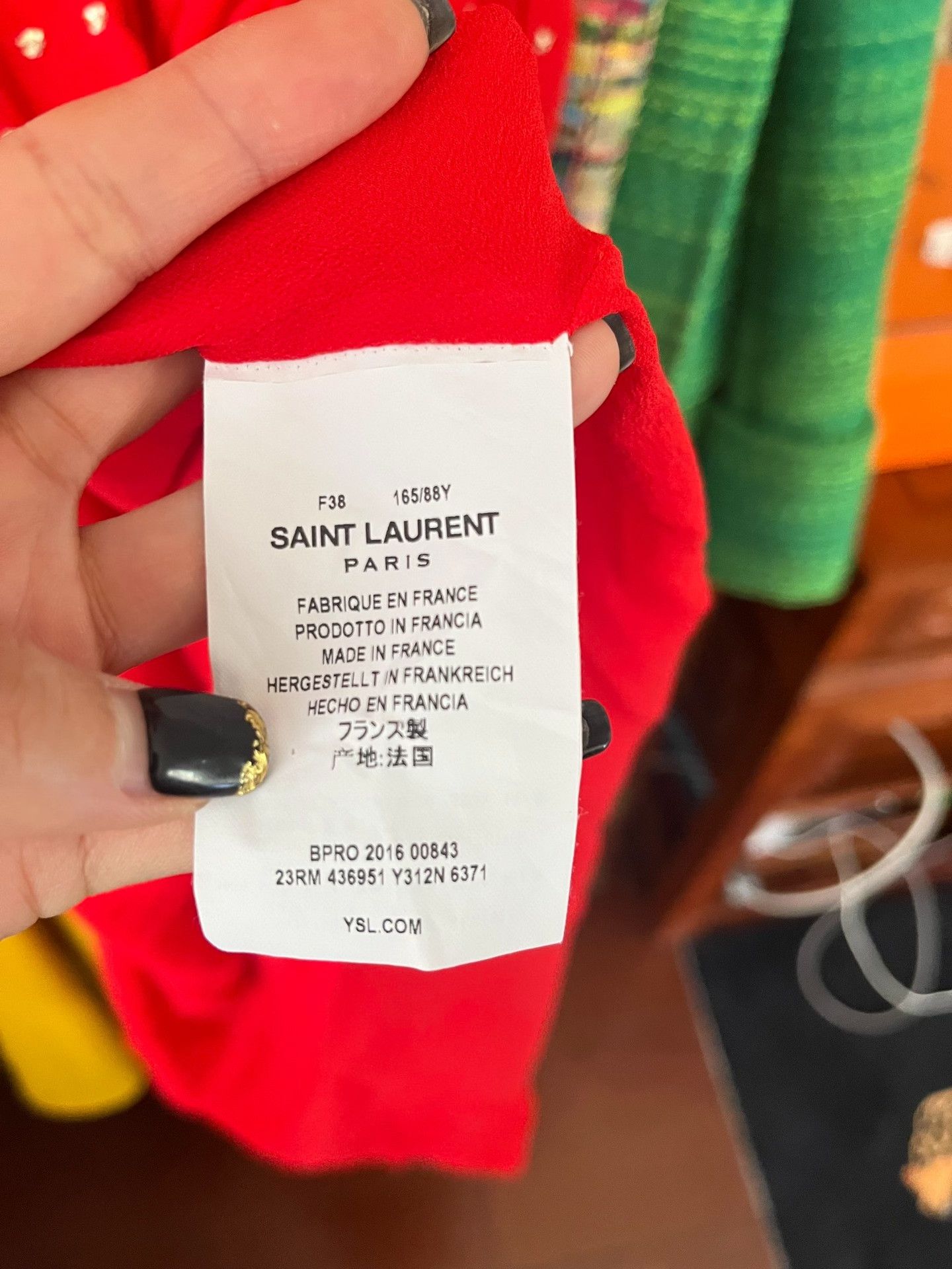 Saint Laurent Paris Saint Laurent Sequin Long Sleeve Dress Size S / US 4 / IT 40 - 7 Thumbnail