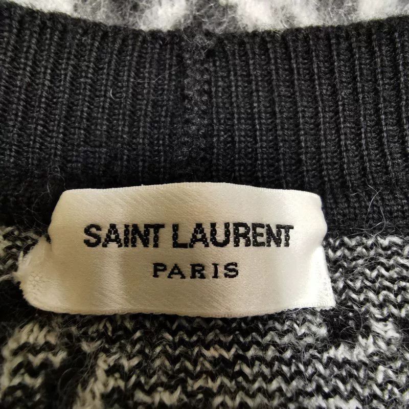 Saint Laurent Paris Saint Laurent Wool Mohair Blend Cardigan Size M / US 6-8 / IT 42-44 - 4 Thumbnail