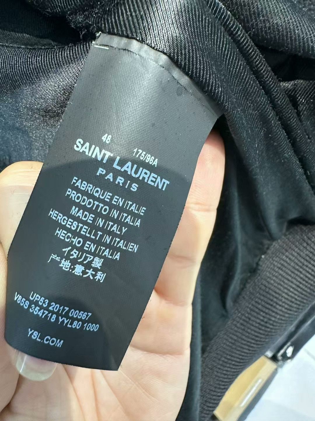 Saint Laurent Paris Saint Laurent Classic Varsity Jacket Size US M / EU 48-50 / 2 - 5 Thumbnail