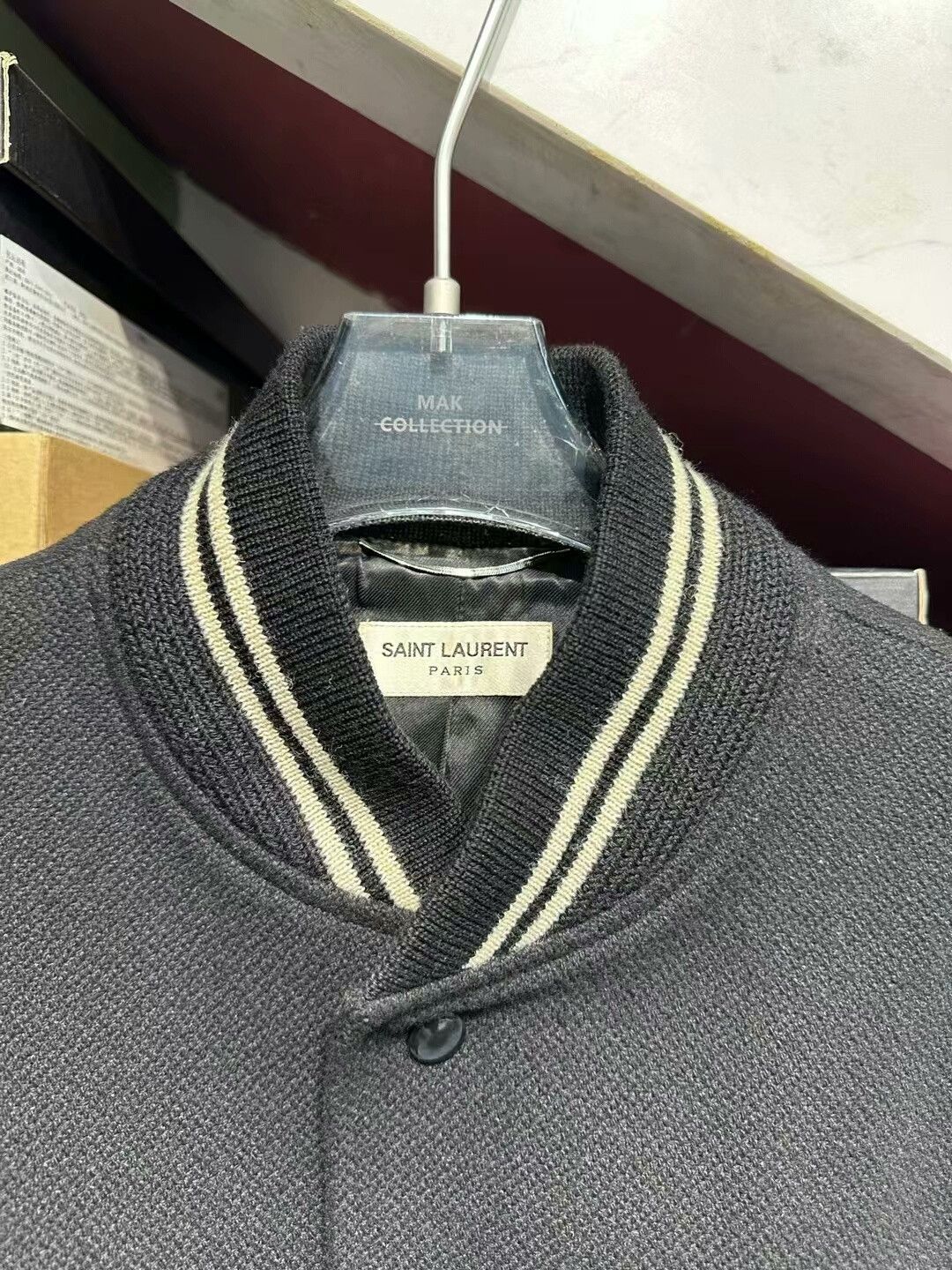 Saint Laurent Paris Saint Laurent Classic Varsity Jacket Size US M / EU 48-50 / 2 - 3 Thumbnail