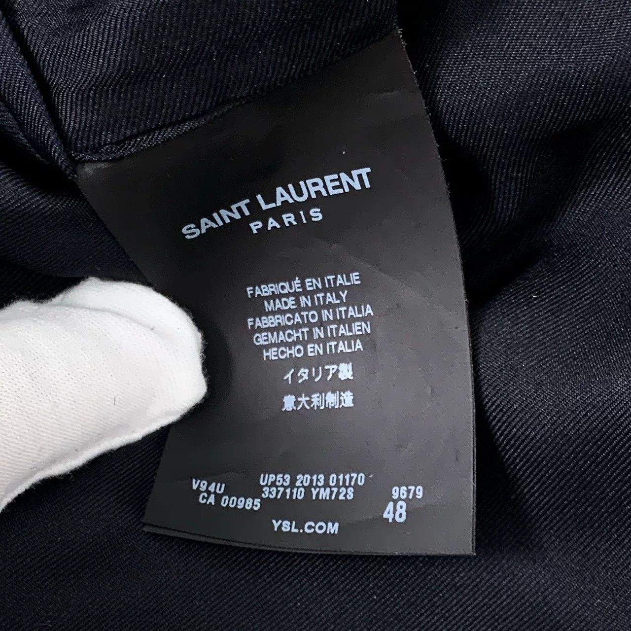 Saint Laurent Paris Saint Laurent Leopard Print V-Neck Blazer Size US M / EU 48-50 / 2 - 6 Thumbnail