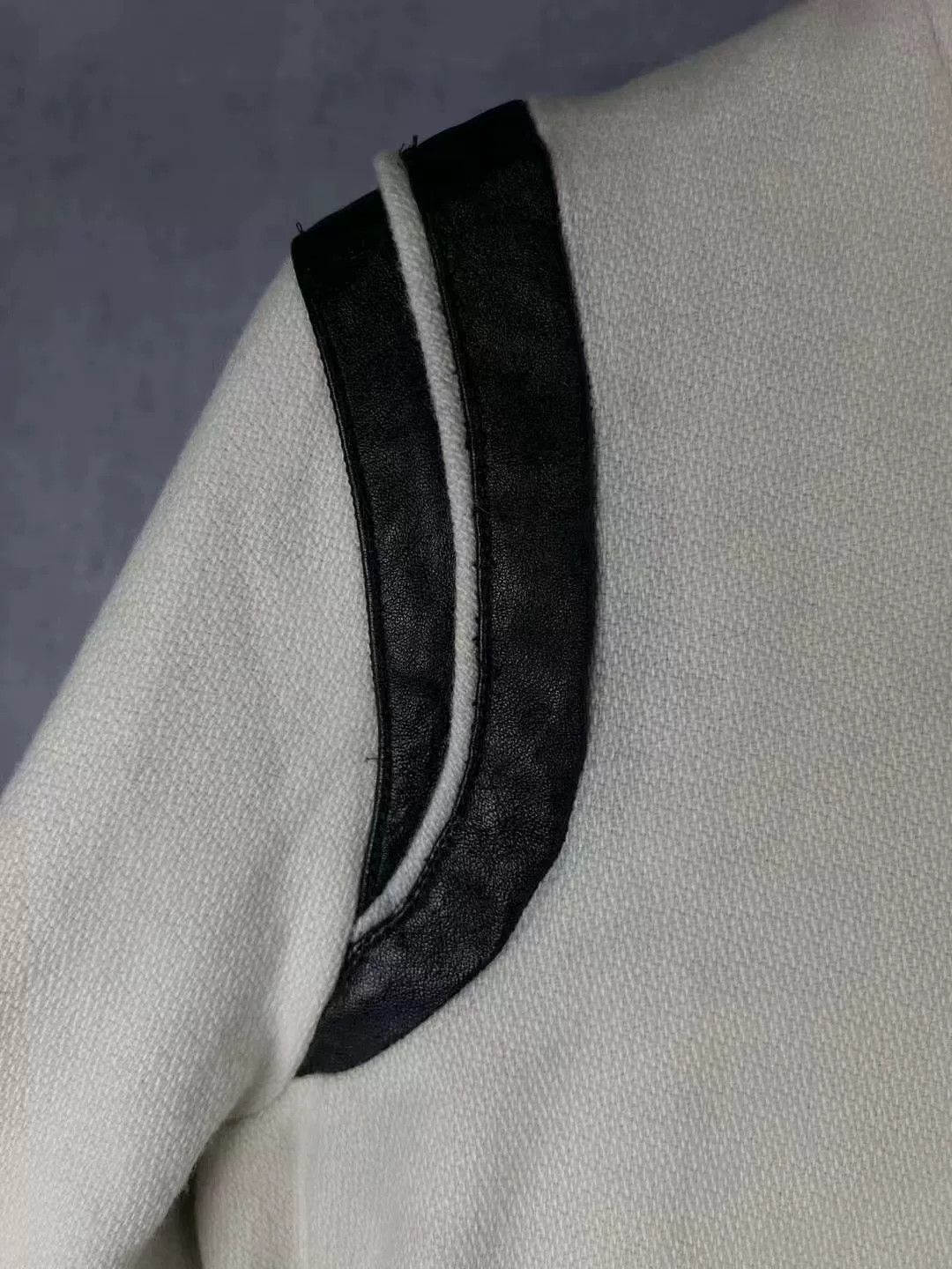 Saint Laurent Paris SAINT LAURENT White Baseball Jacket Size US S / EU 44-46 / 1 - 3 Thumbnail