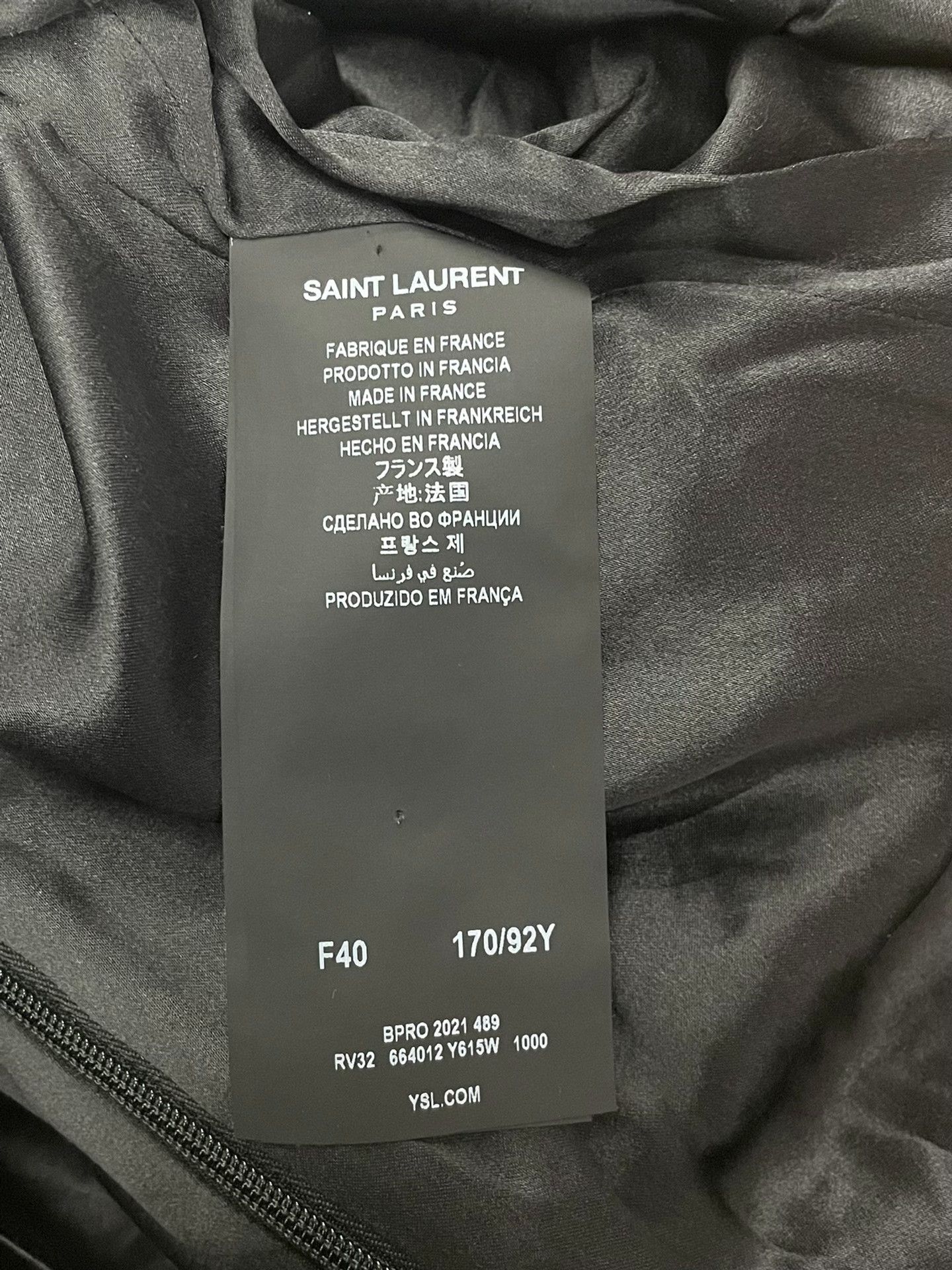 Saint Laurent Paris Saint Laurent Black Velvet Lace Dress Size S / US 4 / IT 40 - 5 Thumbnail