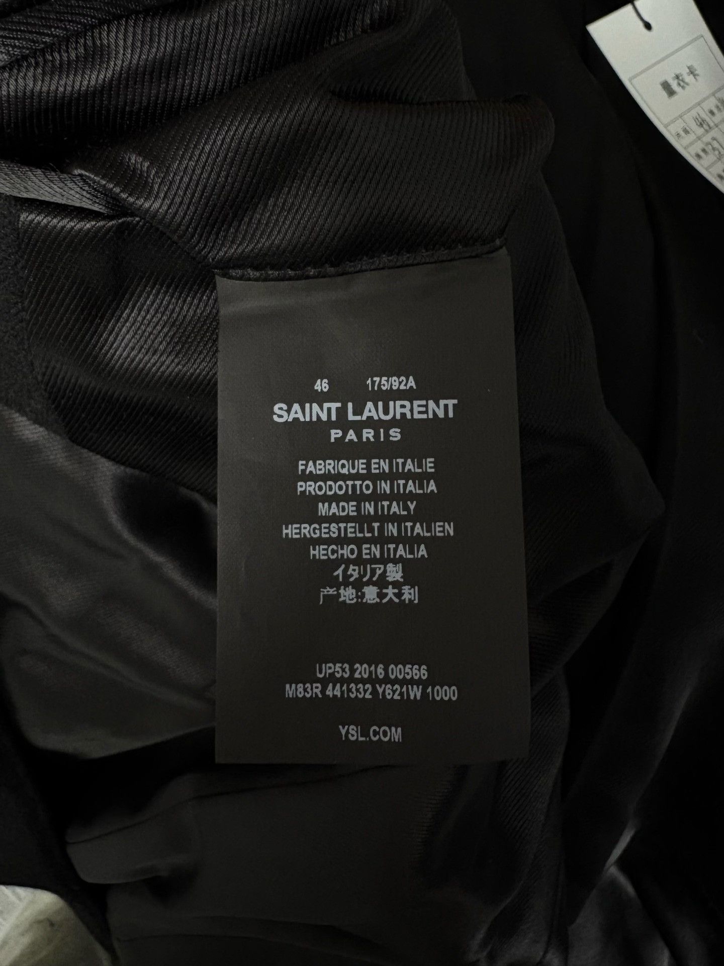 Saint Laurent Paris Saint Laurent Wool Coat with Gold Buttons Size US S / EU 44-46 / 1 - 4 Thumbnail