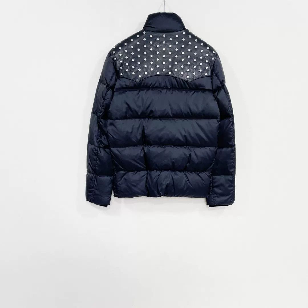 Saint Laurent Paris Saint Laurent Black Studded Leather Puffer Jacket Size US S / EU 44-46 / 1 - 6 Thumbnail