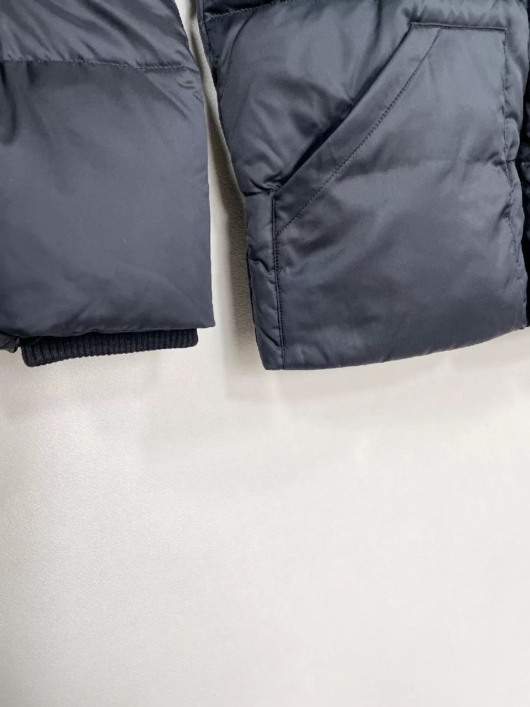 Saint Laurent Paris Saint Laurent Black Studded Leather Puffer Jacket Size US S / EU 44-46 / 1 - 4 Thumbnail