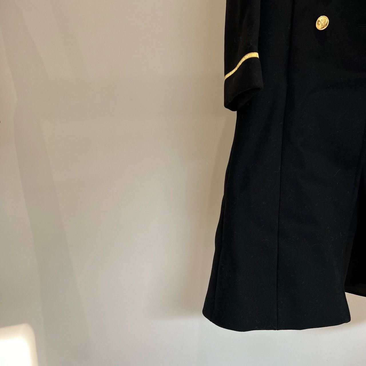 Saint Laurent Paris Saint Laurent YSL Runway Gold Button Wool Coat Size US M / EU 48-50 / 2 - 3 Thumbnail