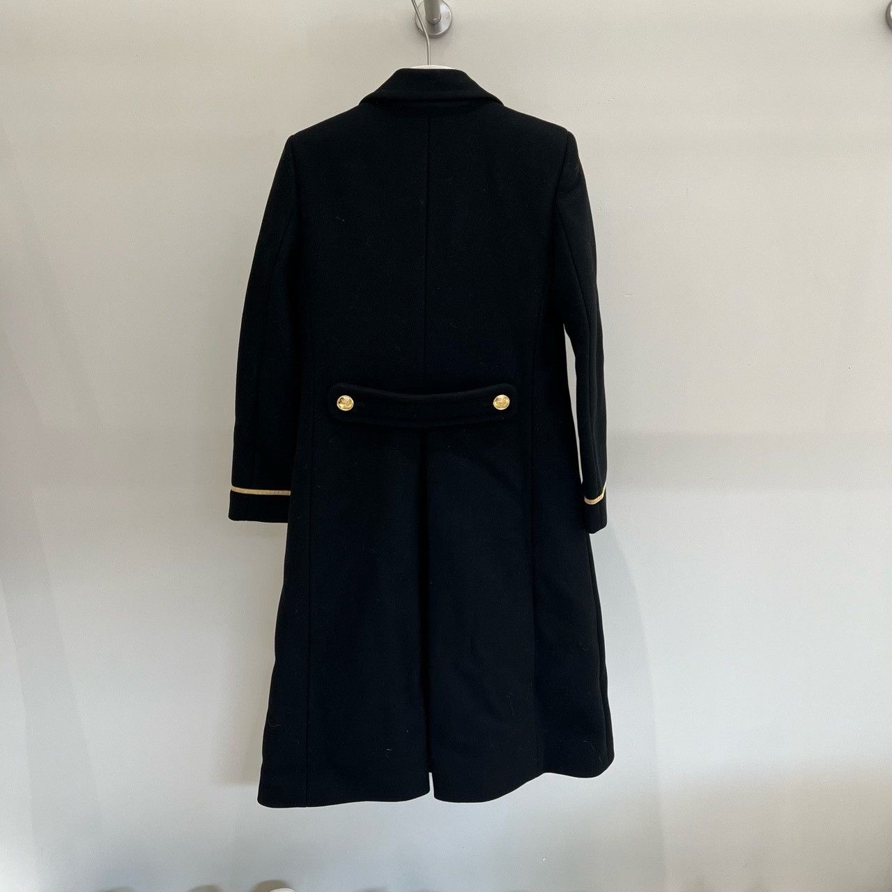 Saint Laurent Paris Saint Laurent YSL Runway Gold Button Wool Coat Size US M / EU 48-50 / 2 - 2 Thumbnail