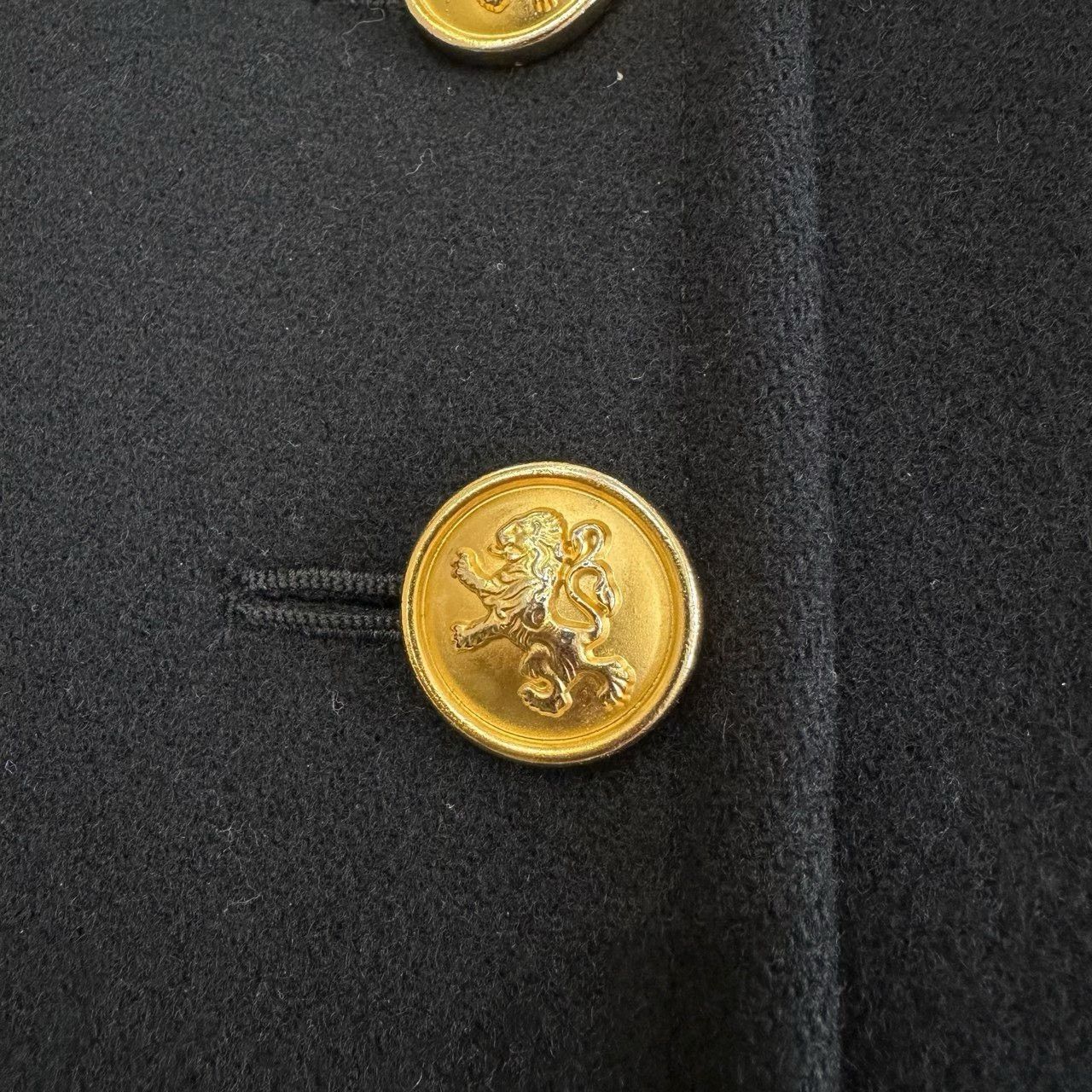 Saint Laurent Paris Saint Laurent YSL Runway Gold Button Wool Coat Size US M / EU 48-50 / 2 - 5 Thumbnail