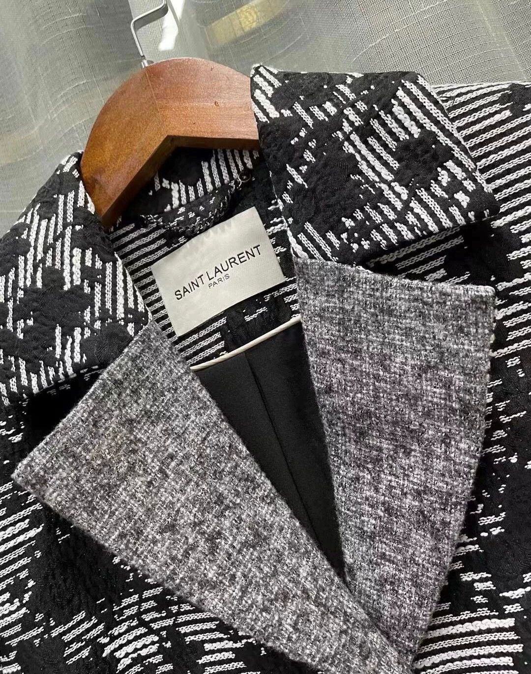 Saint Laurent Paris Saint Laurent 2020 Wool Coat Size S / US 4 / IT 40 - 2 Thumbnail