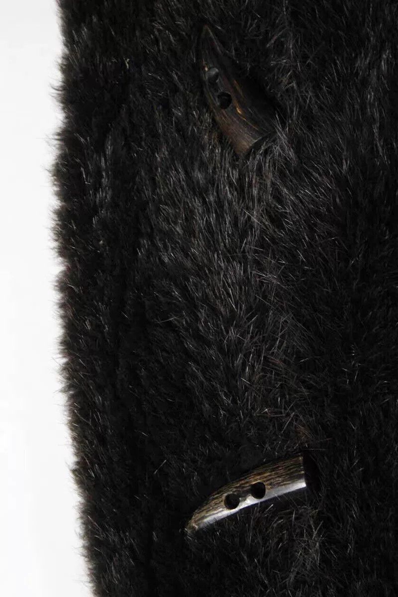 Saint Laurent Paris Vintage YSL Brown Fur Toggle Coat Size M / US 6-8 / IT 42-44 - 5 Thumbnail