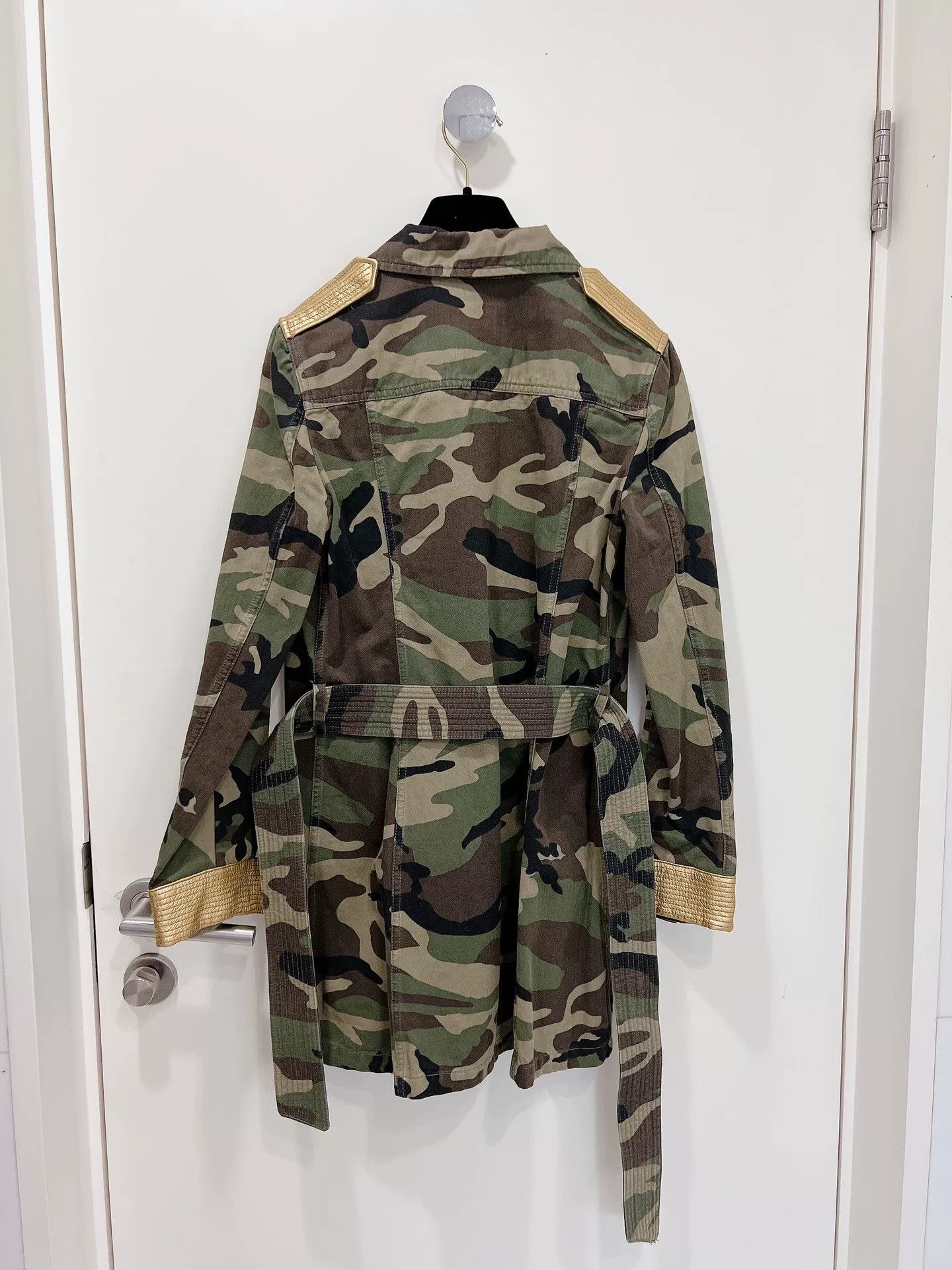Saint Laurent Paris Saint Laurent Camouflage Slim Jacket Size XS / US 0-2 / IT 36-38 - 2 Thumbnail