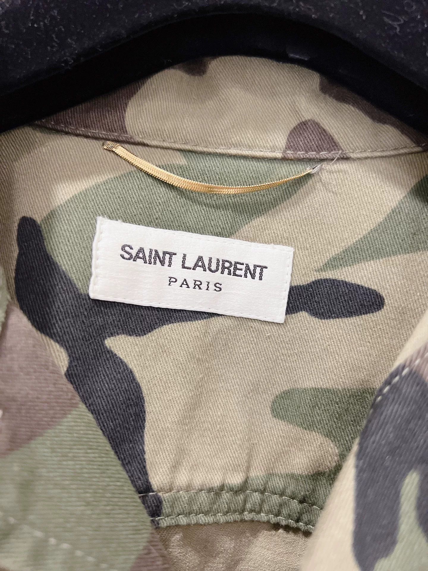 Saint Laurent Paris Saint Laurent Camouflage Slim Jacket Size XS / US 0-2 / IT 36-38 - 7 Thumbnail