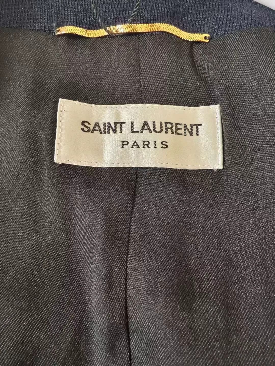 Saint Laurent Paris Saint Laurent SLP Wool Blend Coat Size XS / US 0-2 / IT 36-38 - 3 Thumbnail