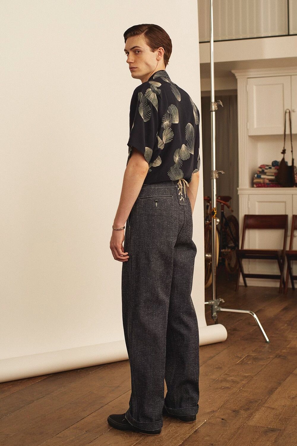Old Joe OLD JOE Back-Fastened Denim Pants Size US 30 / EU 46 - 9 Thumbnail