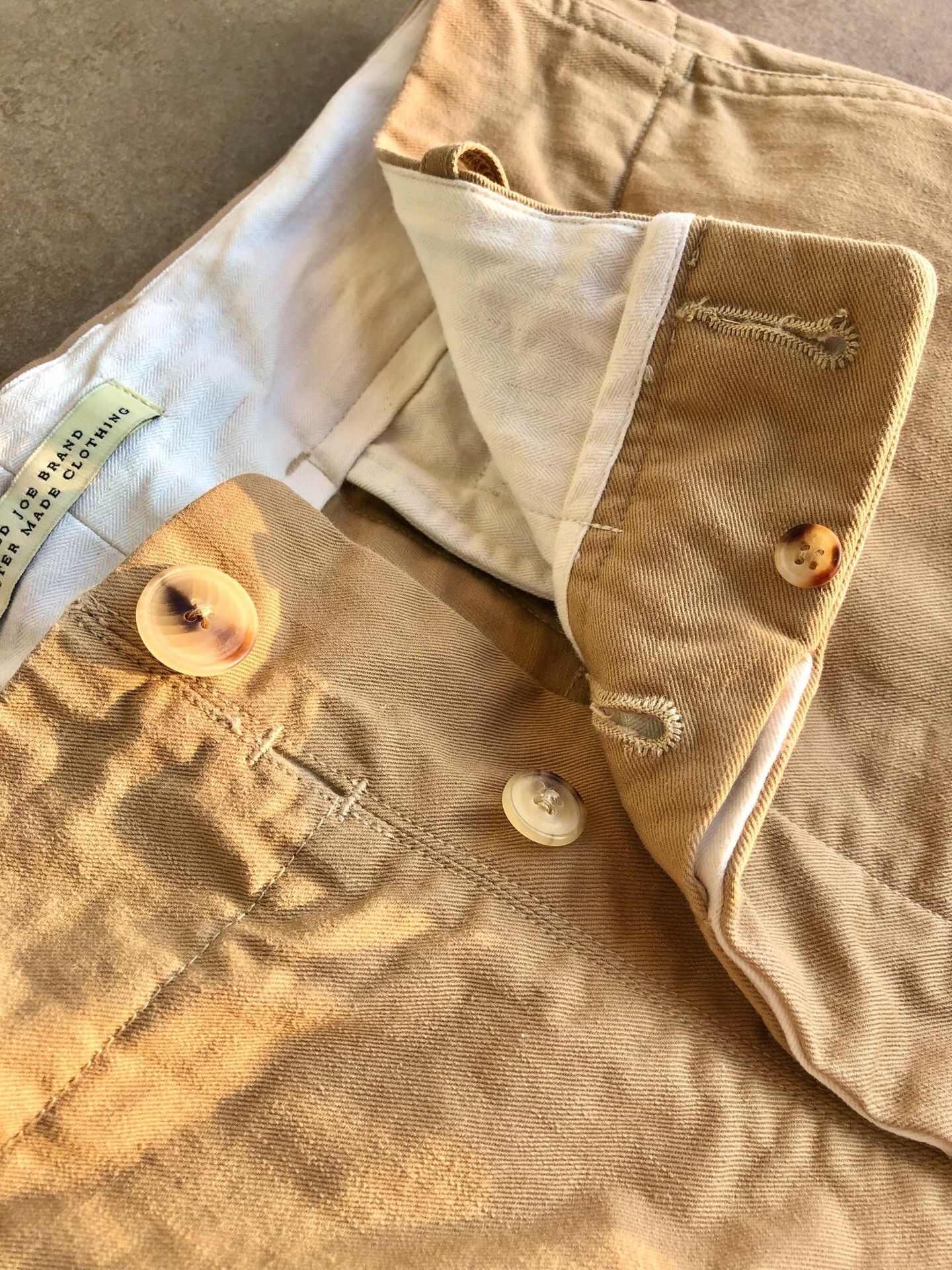 Old Joe OLD JOE Back-Fastened Denim Pants Size US 30 / EU 46 - 5 Thumbnail