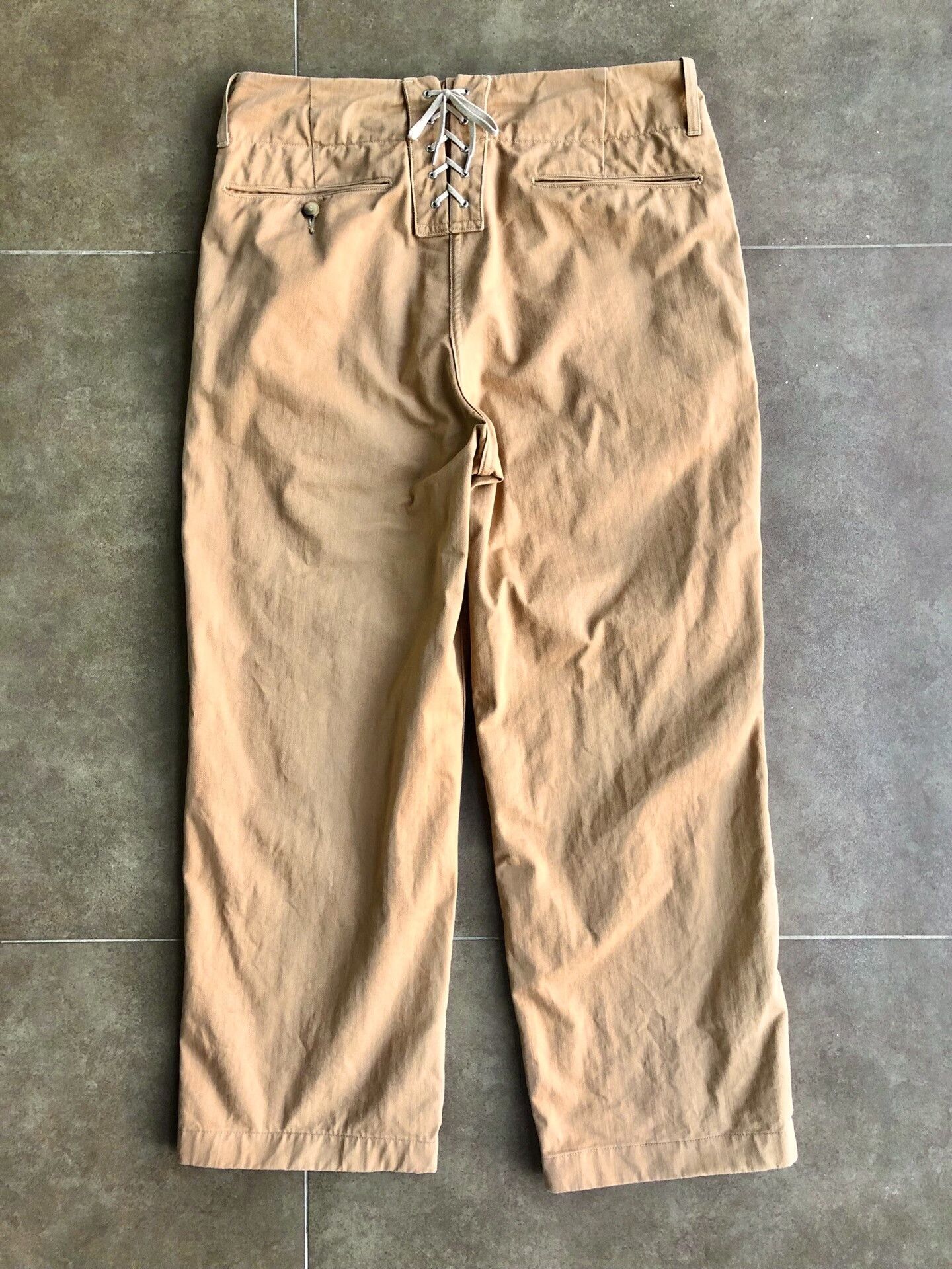 Old Joe OLD JOE Back-Fastened Denim Pants Size US 30 / EU 46 - 2 Thumbnail