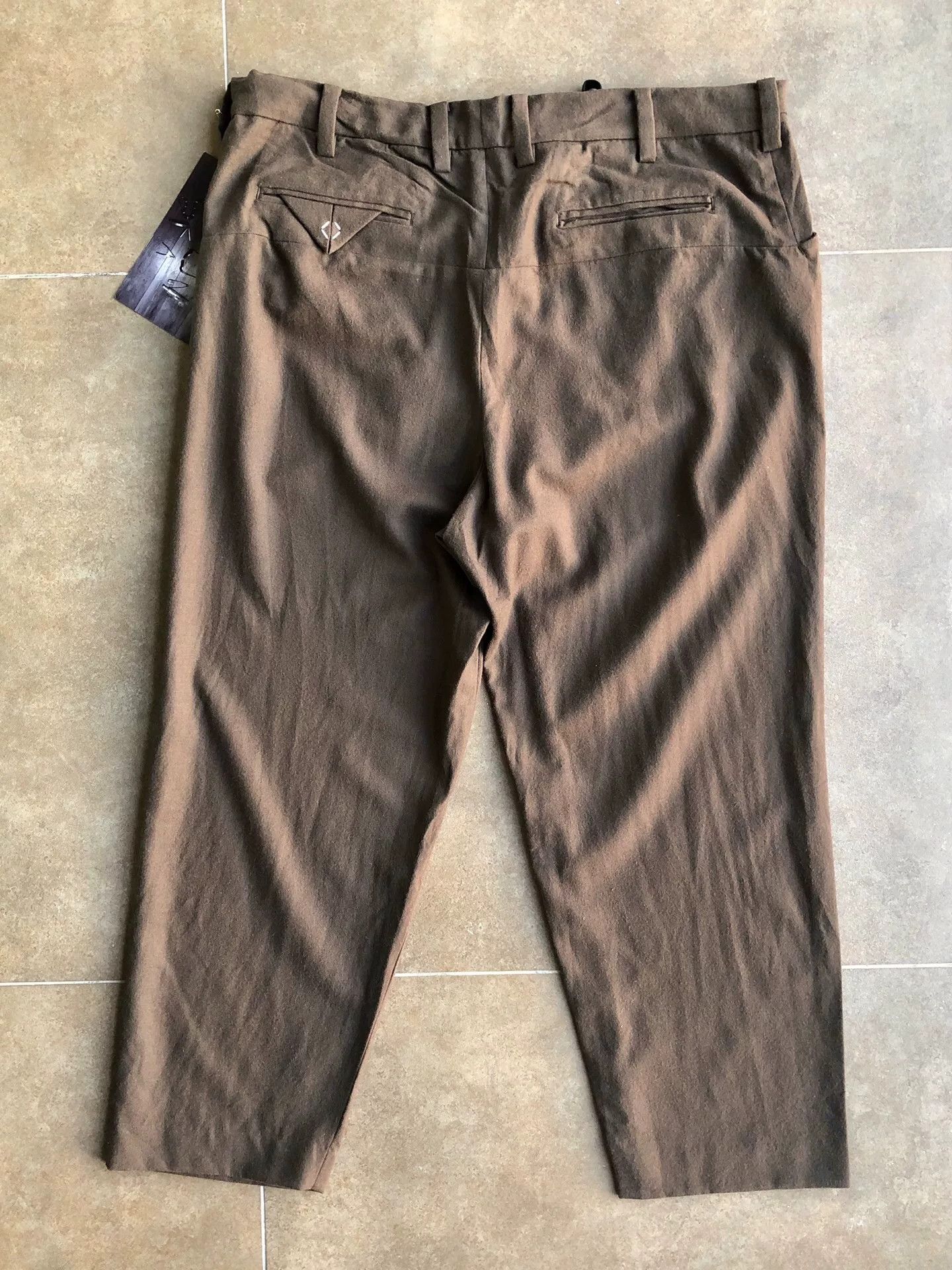 SUNSEA SUNSEA N.M. Brushed 'M' Wool Pants Size US 26 / EU 42 - 2 Thumbnail