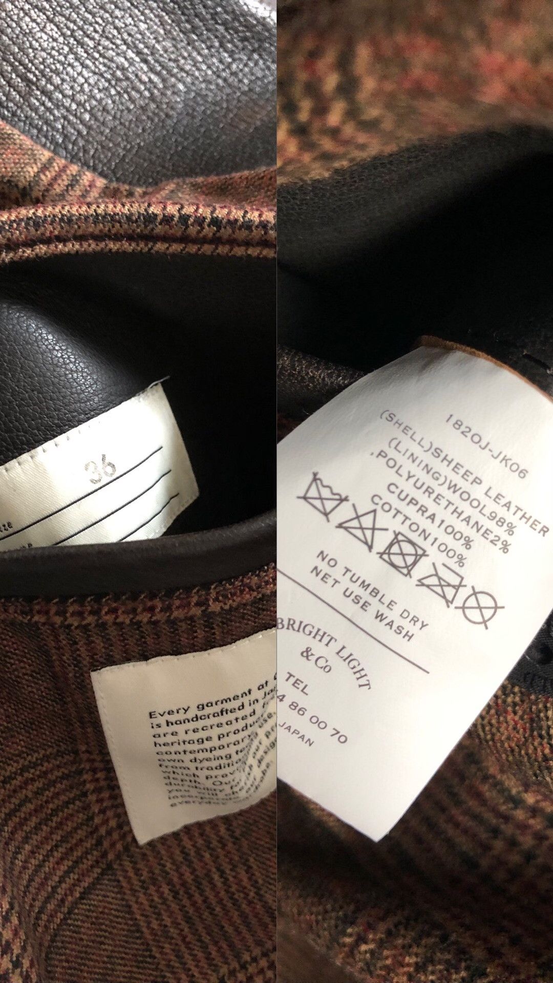 Old Joe OLD JOE Sheepskin Double Front Moto Jacket Size US S / EU 44-46 / 1 - 7 Thumbnail