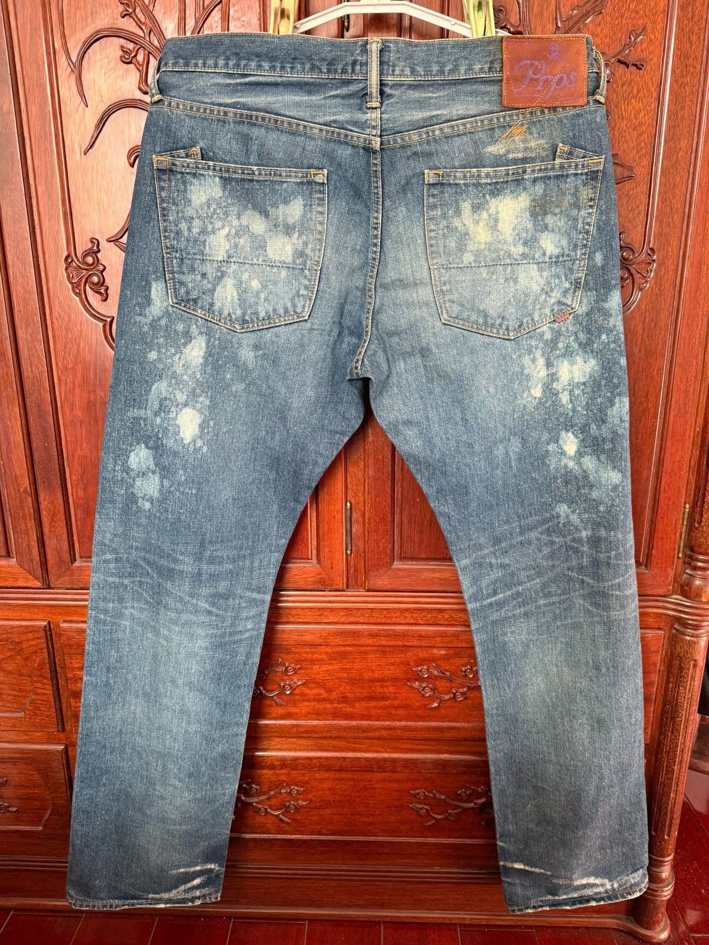 Prps PRPS Men's Straight Leg Jeans Size US 38 / EU 54 - 3 Thumbnail