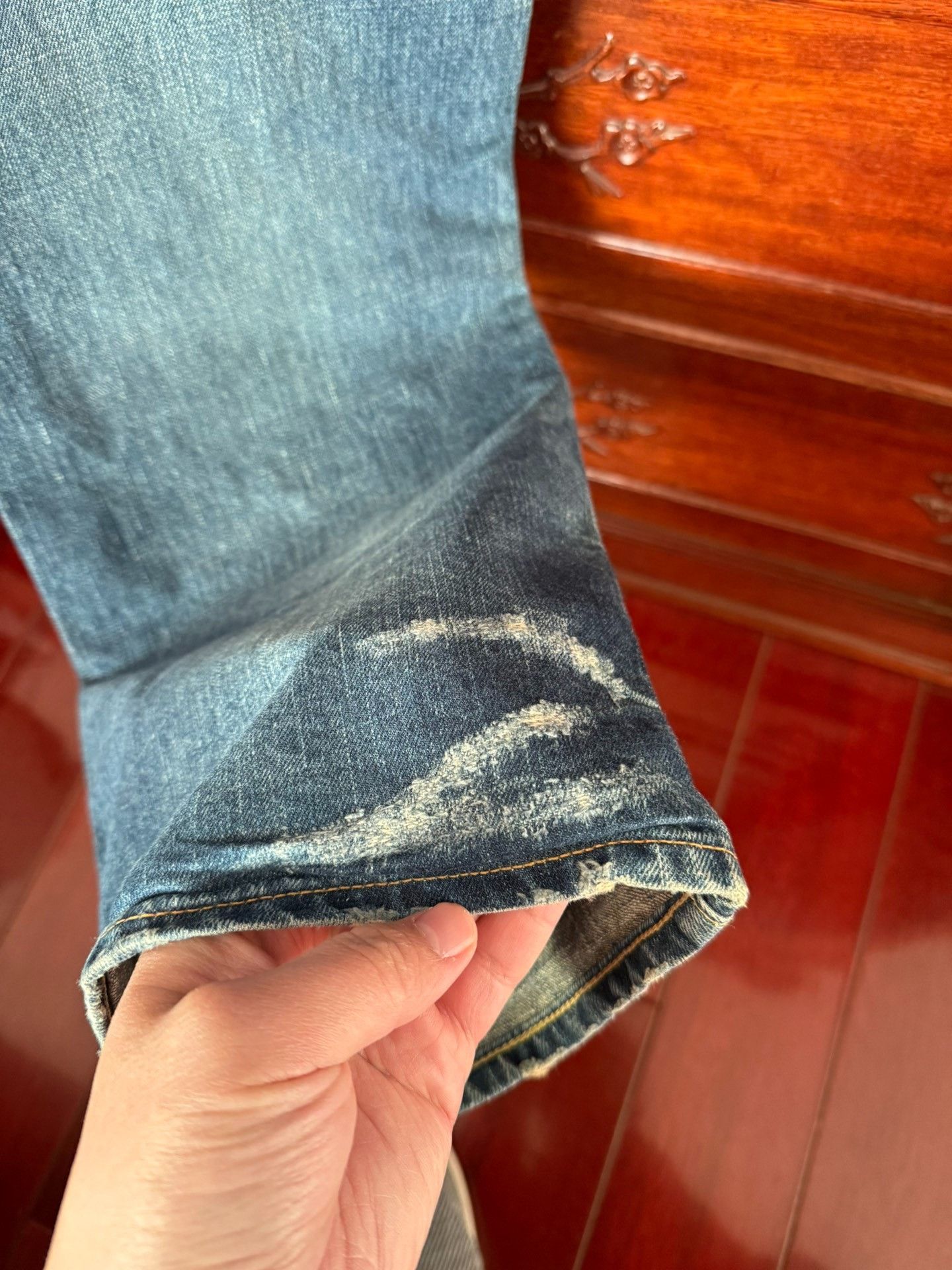 Prps PRPS Men's Straight Leg Jeans Size US 38 / EU 54 - 7 Thumbnail