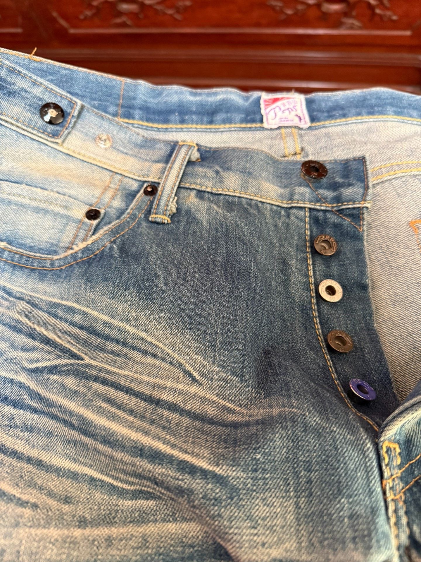 Prps PRPS Men's Straight Denim Jeans Size US 36 / EU 52 - 5 Thumbnail