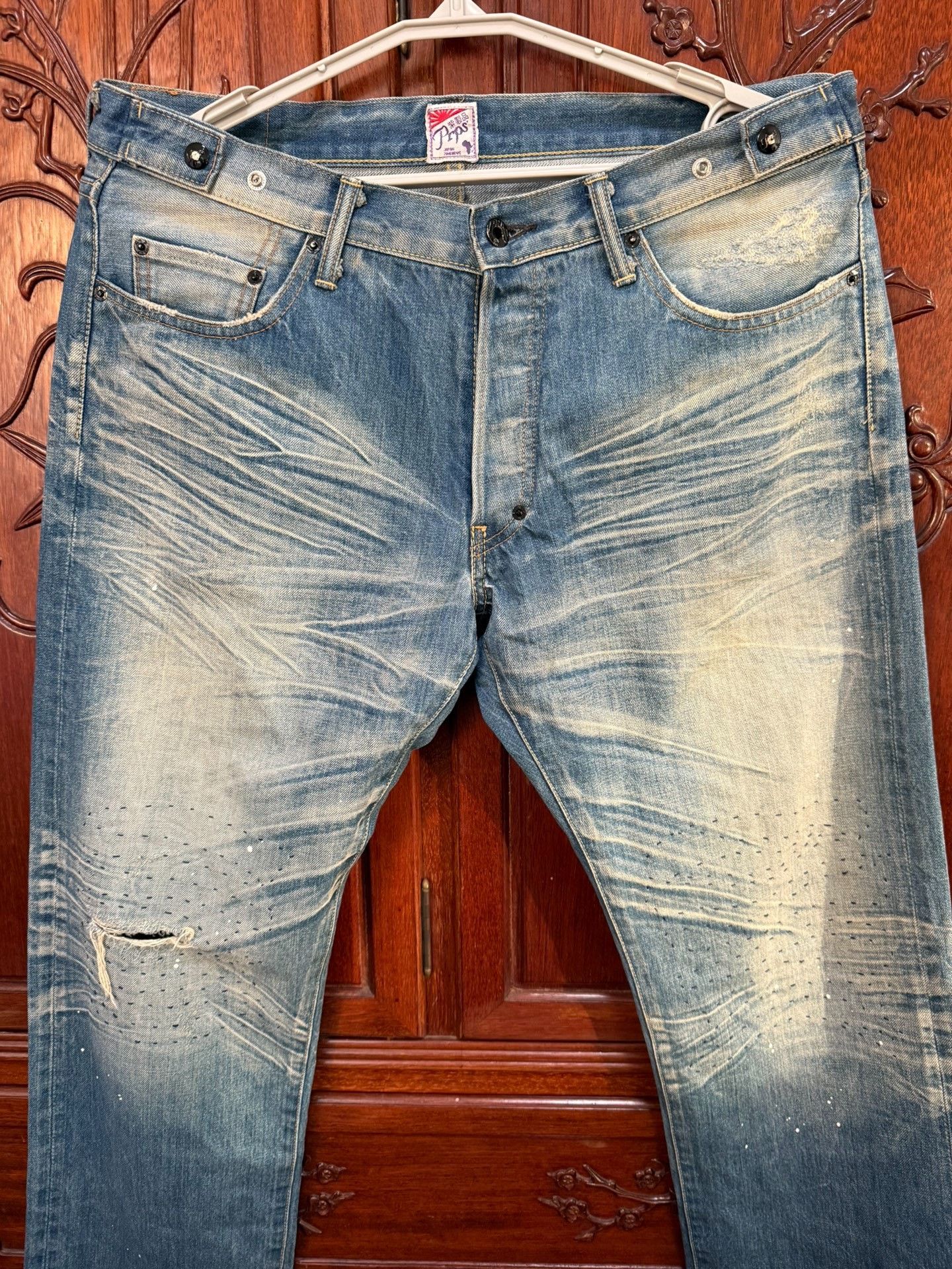 Prps PRPS Men's Straight Denim Jeans Size US 36 / EU 52 - 3 Thumbnail