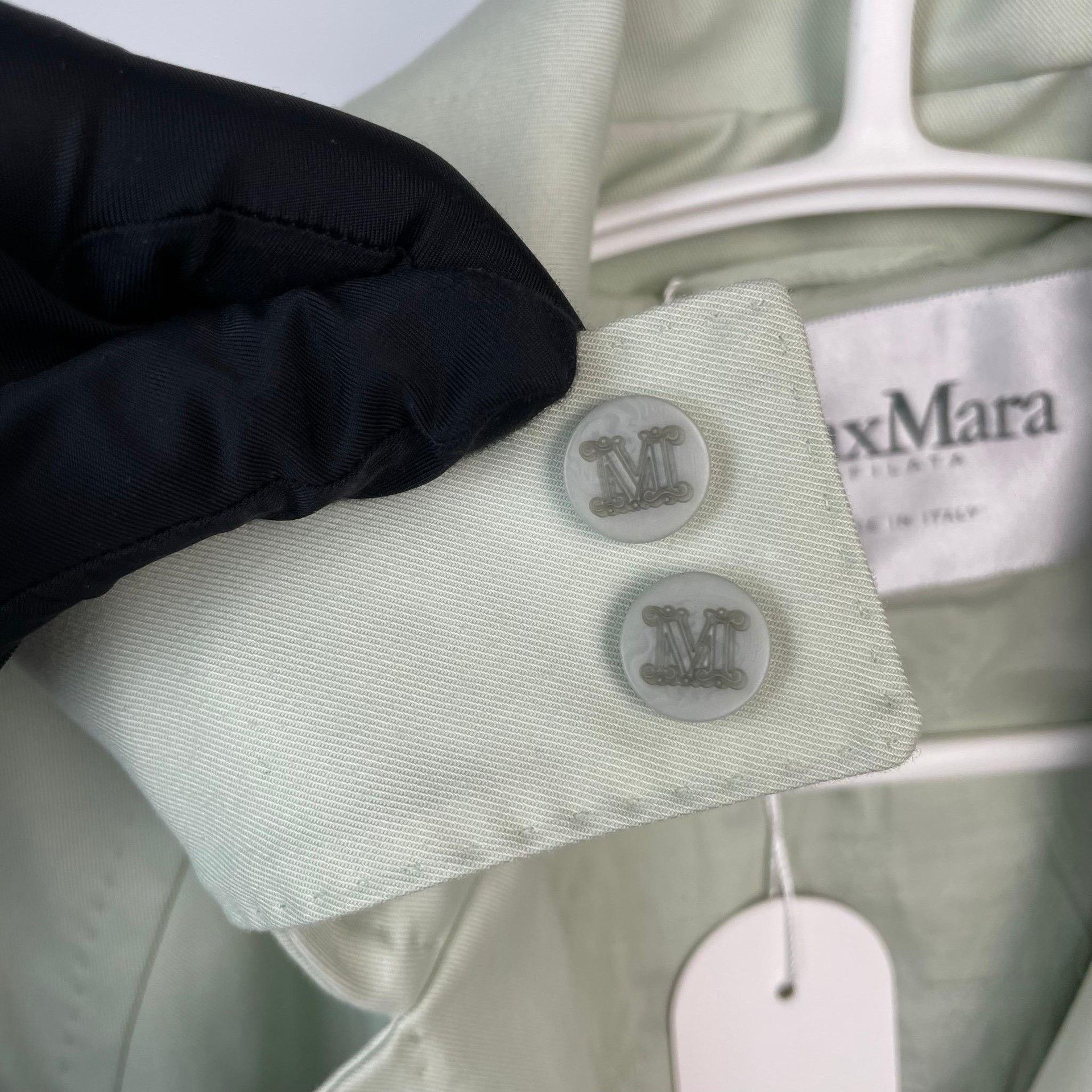 Max Mara Max Mara Long Green Coat 38 Women Size S / US 4 / IT 40 - 3 Thumbnail