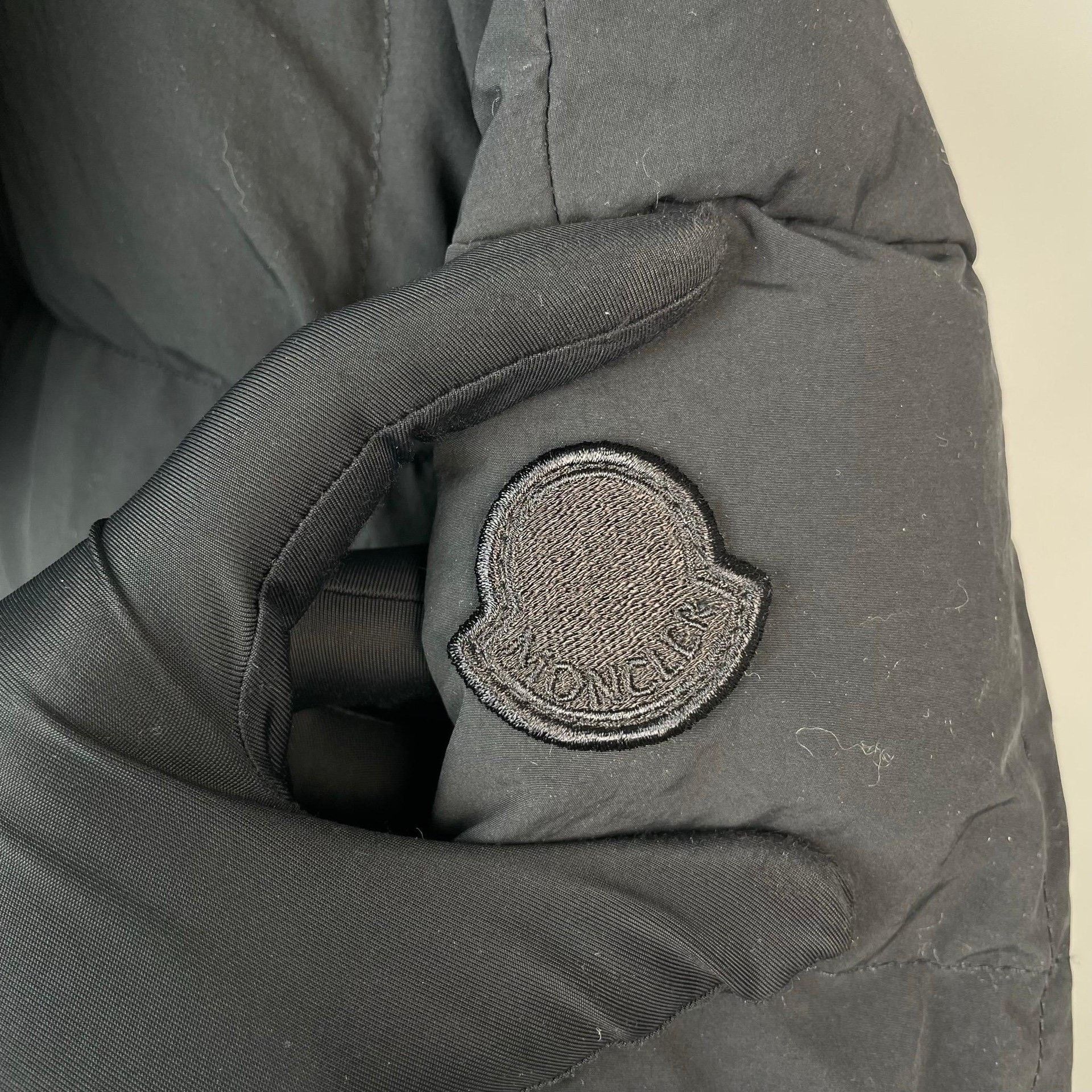 Moncler Moncler Long Black Down Jacket S Women Size S / US 4 / IT 40 - 3 Thumbnail
