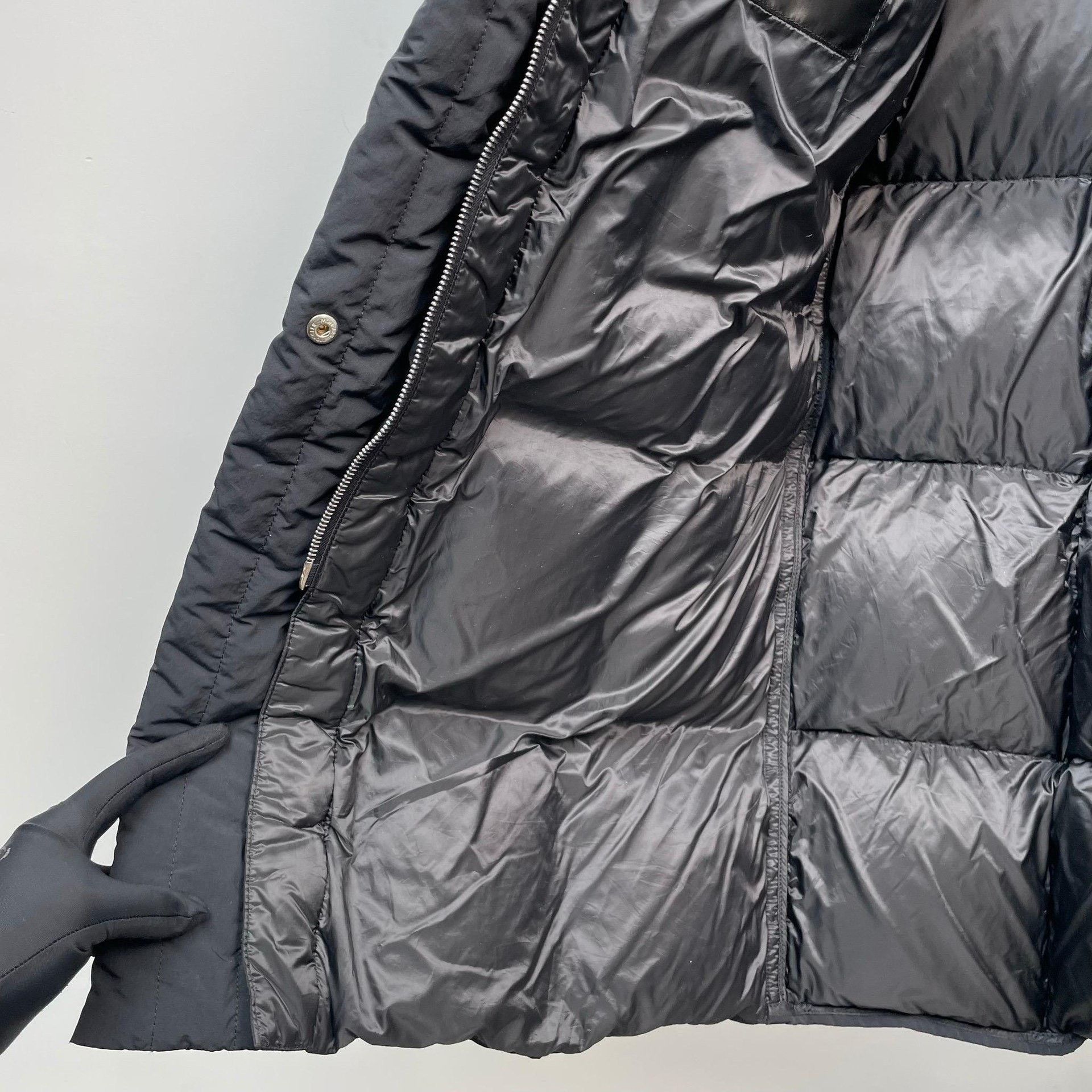 Moncler Moncler Long Black Down Jacket S Women Size S / US 4 / IT 40 - 5 Thumbnail