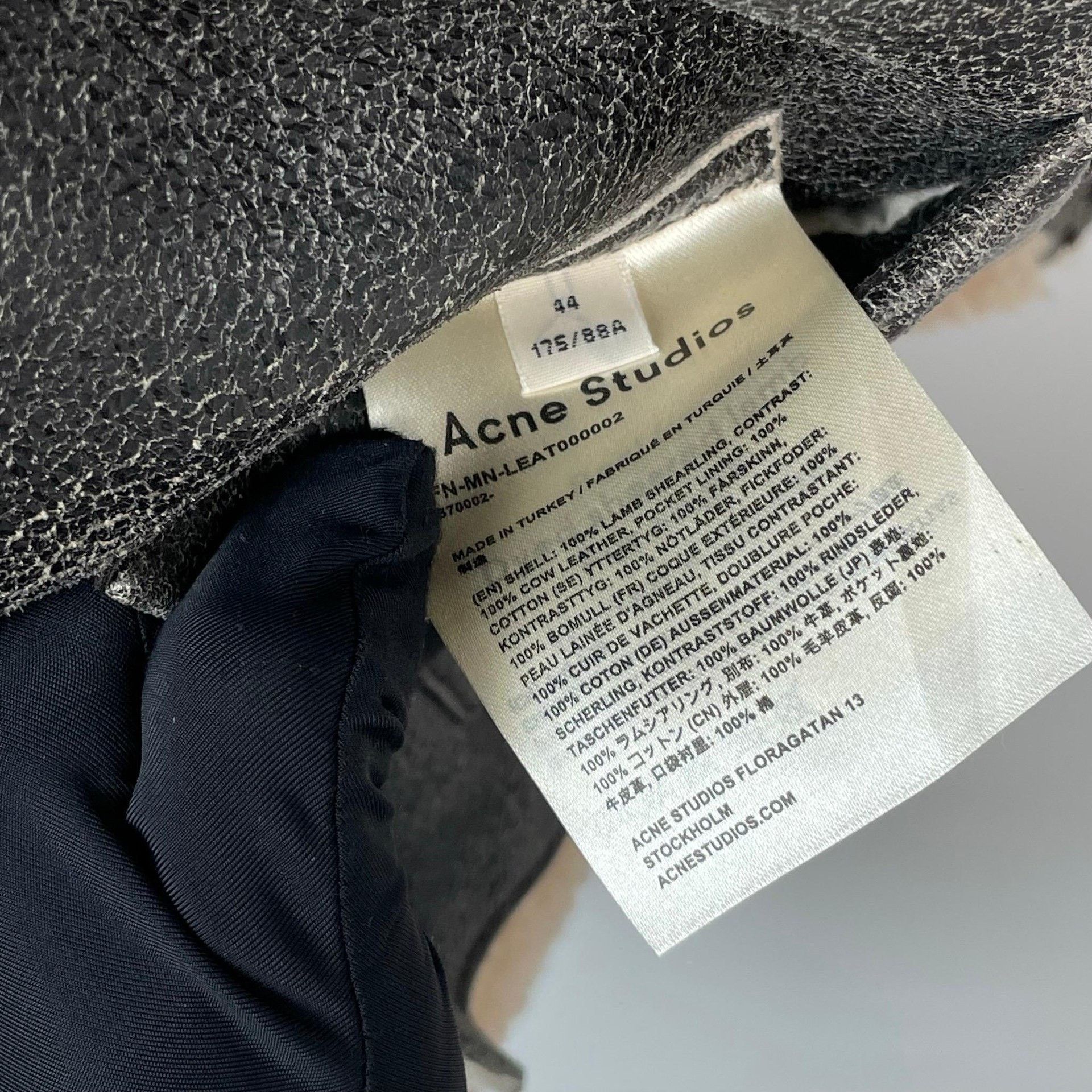 Acne Studios Acne Studios Gray Light Jacket 44 Men Size US L / EU 52-54 / 3 - 9 Thumbnail