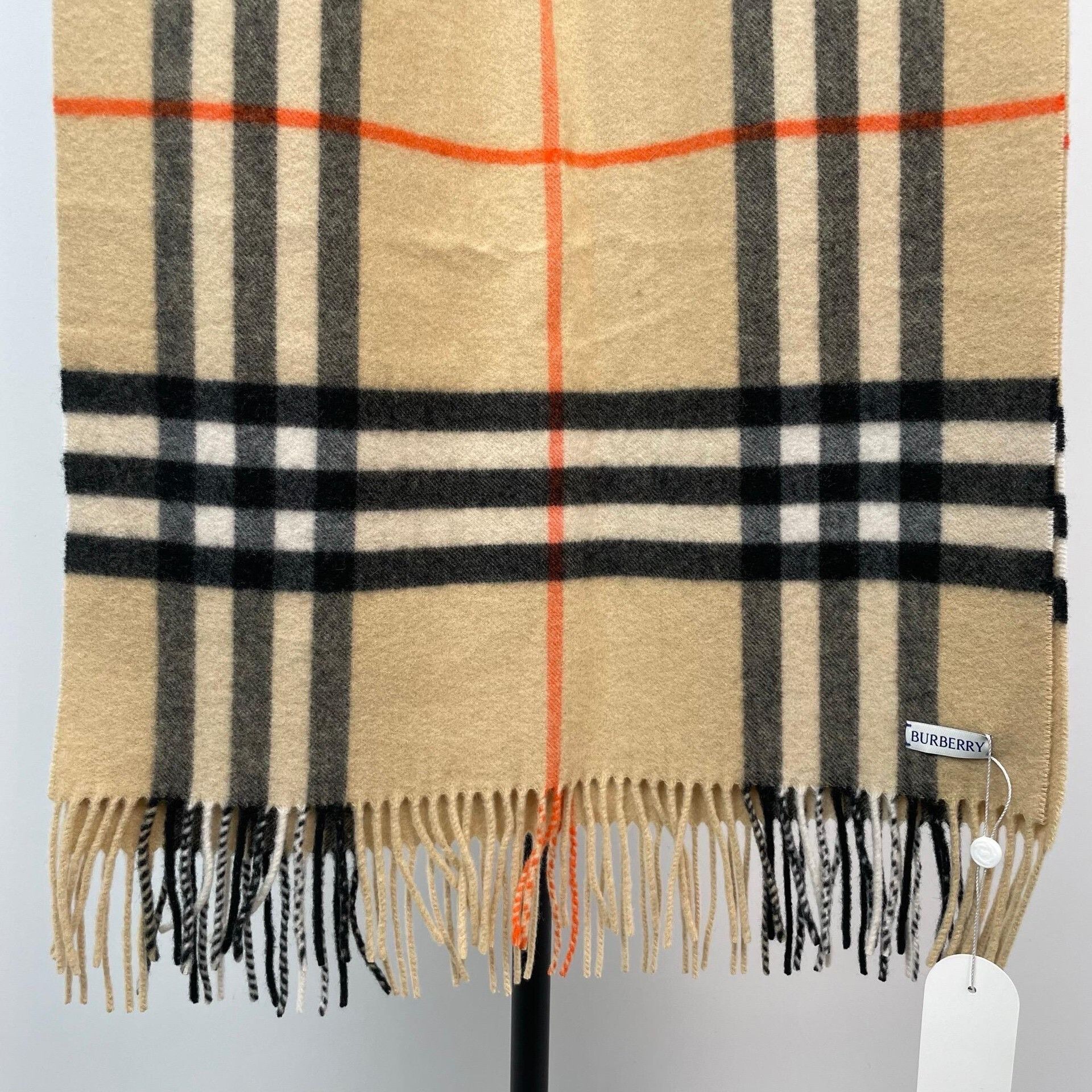 Burberry Burberry Brown Scarf S Men Size ONE SIZE - 2 Thumbnail
