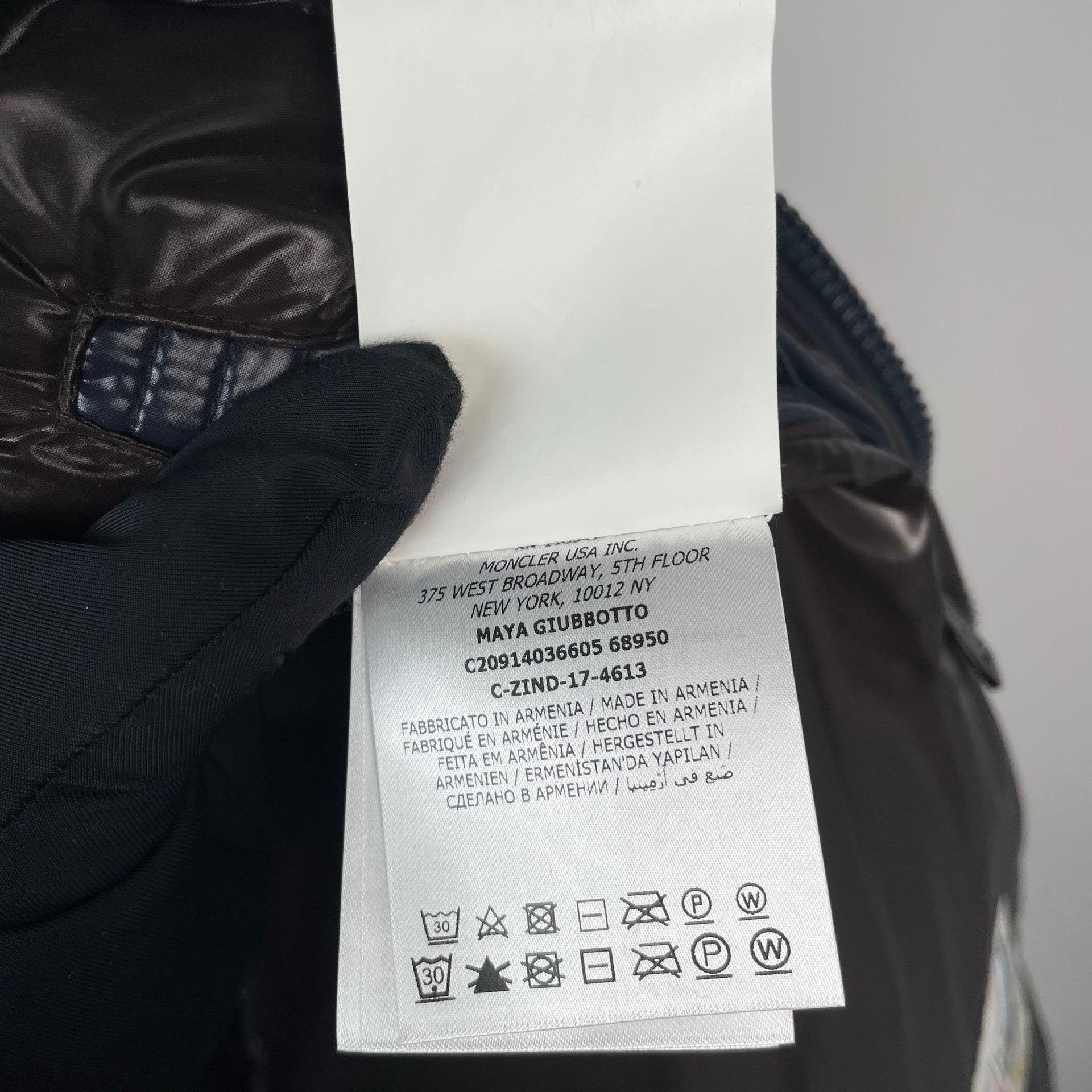 Moncler Moncler Blue Heavy Coat S Men Size US S / EU 44-46 / 1 - 7 Thumbnail