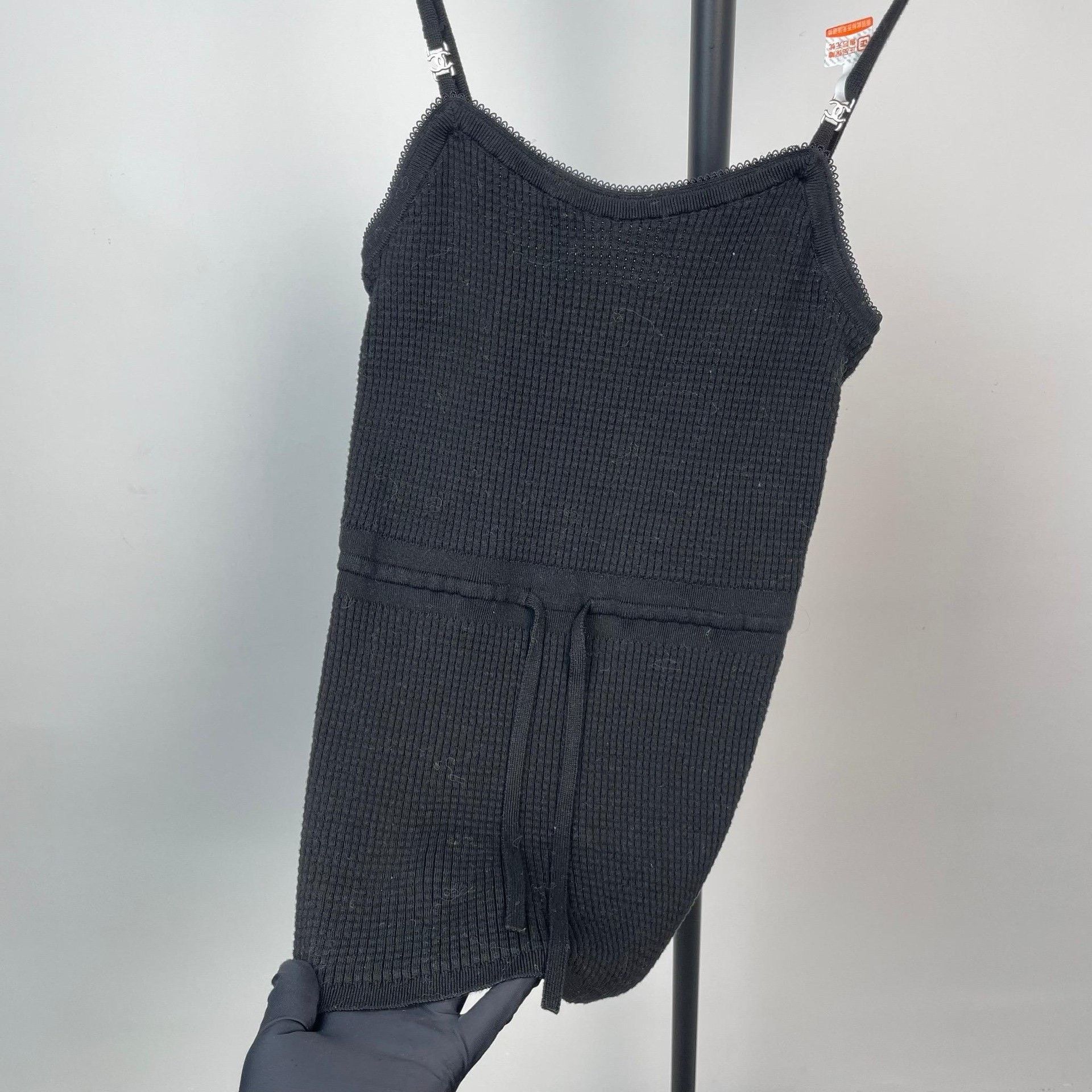 Chanel Chanel Black Tank Top 24 Women Size XS / US 0-2 / IT 36-38 - 2 Thumbnail