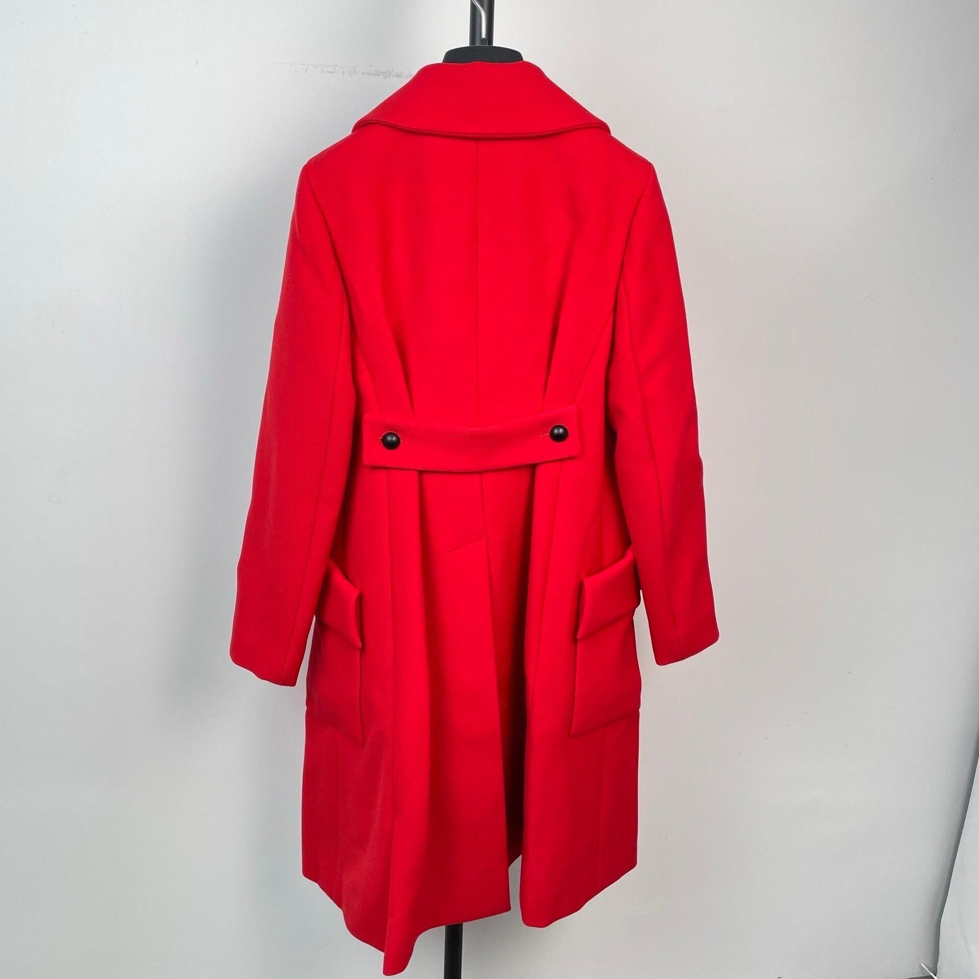 Dior Dior Long Red Coat M Women Size M / US 6-8 / IT 42-44 - 2 Thumbnail