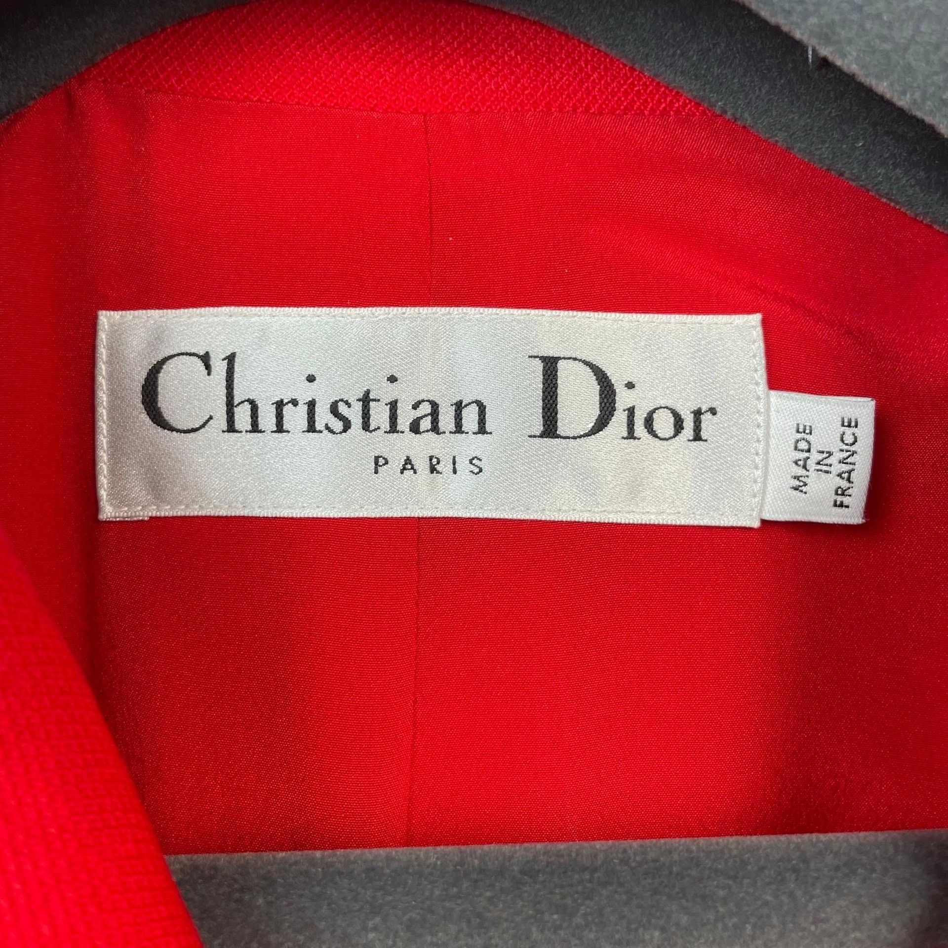 Dior Dior Long Red Coat M Women Size M / US 6-8 / IT 42-44 - 6 Thumbnail