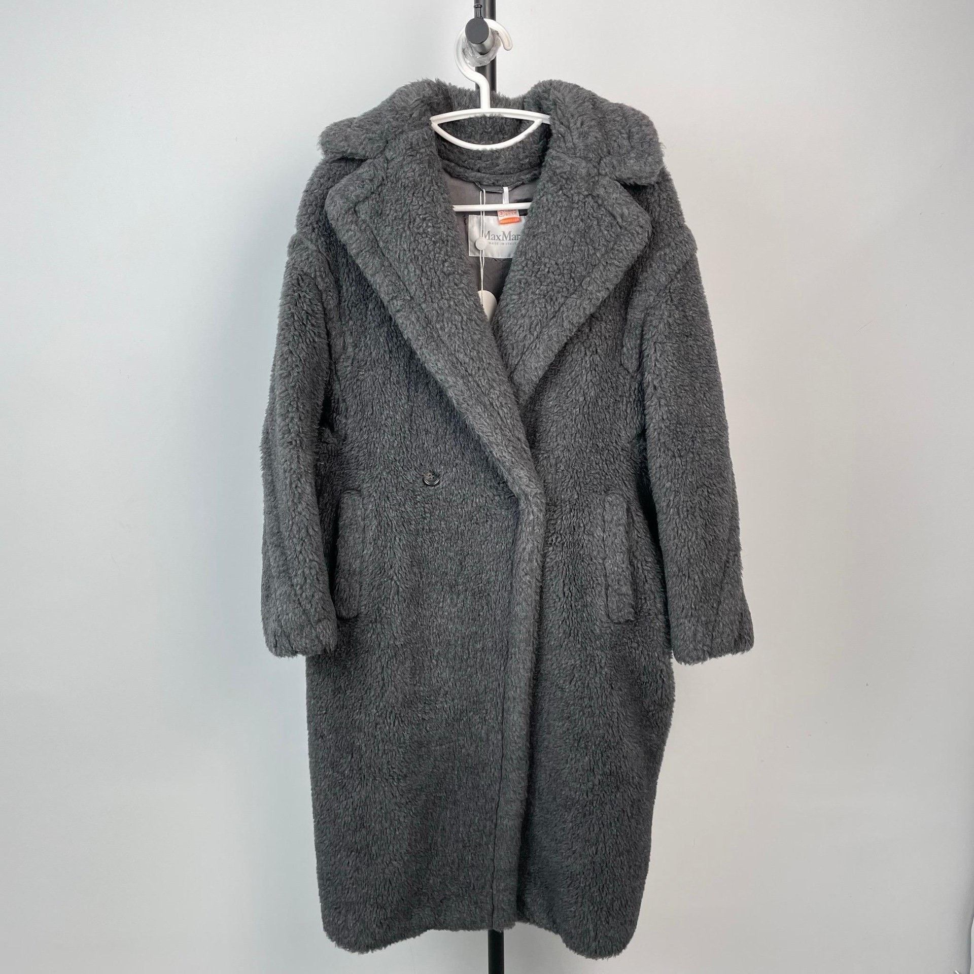 Max Mara Max Mara Gray Coat XS Women Size XS / US 0-2 / IT 36-38 - 8 Thumbnail